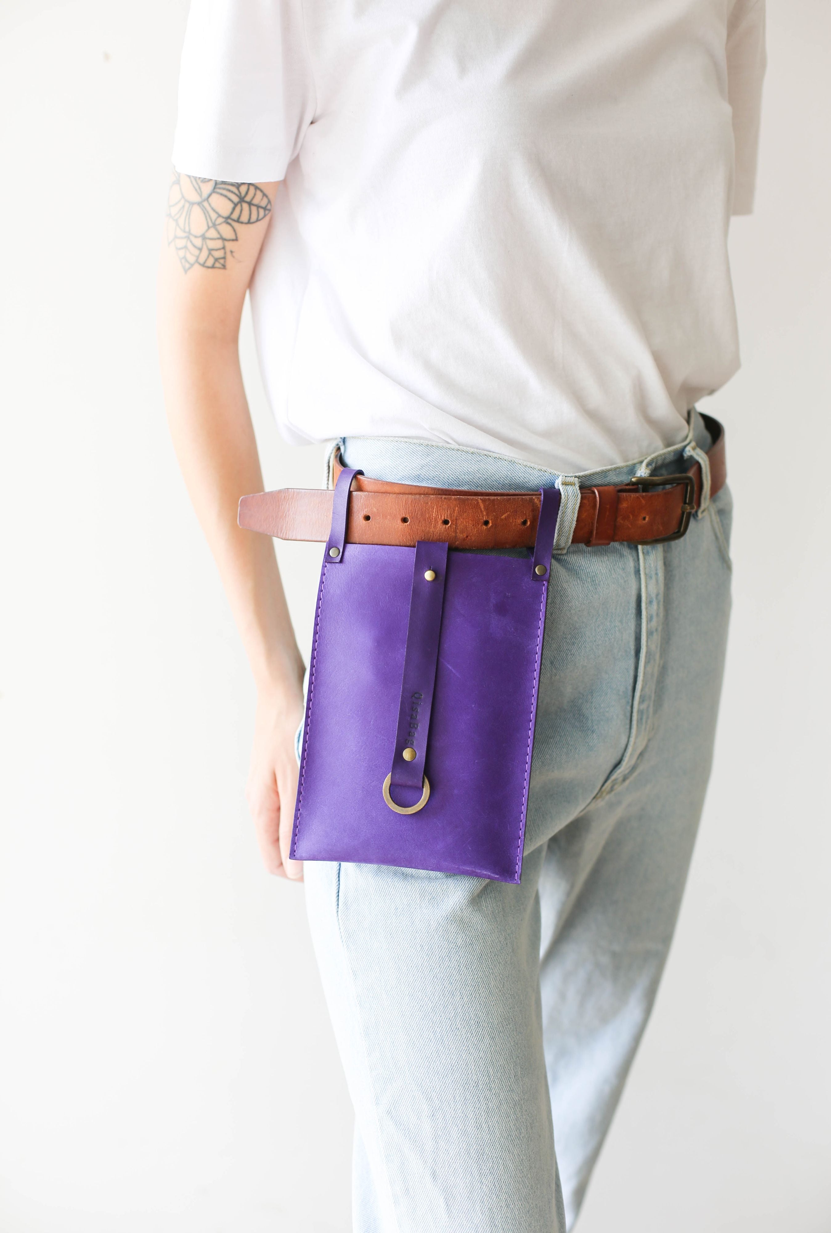 Leather Belt Pouch