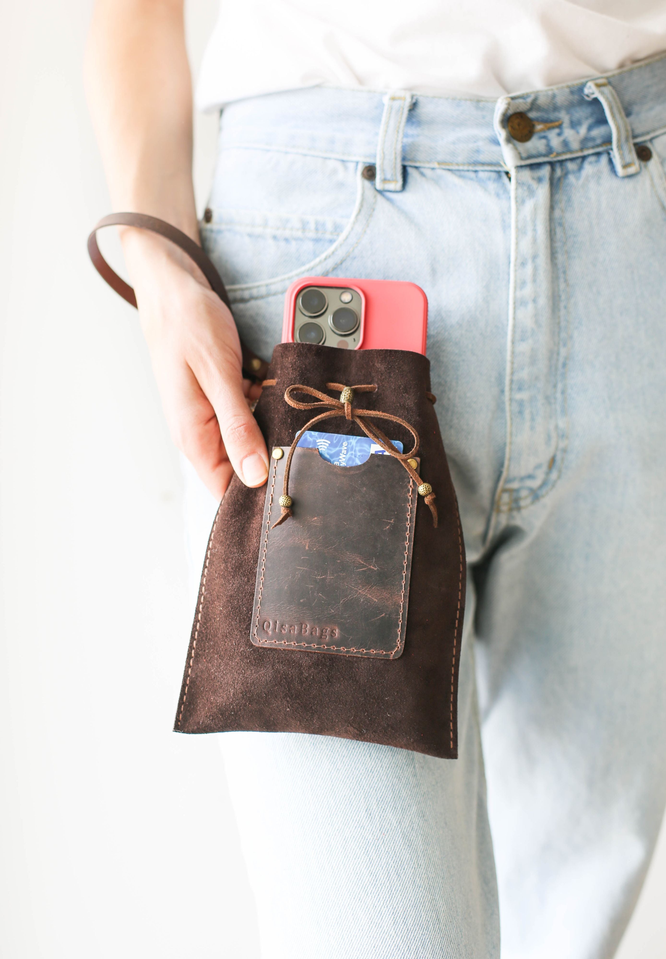 leather tobacco pouch