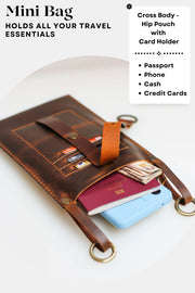 leather phone wallet