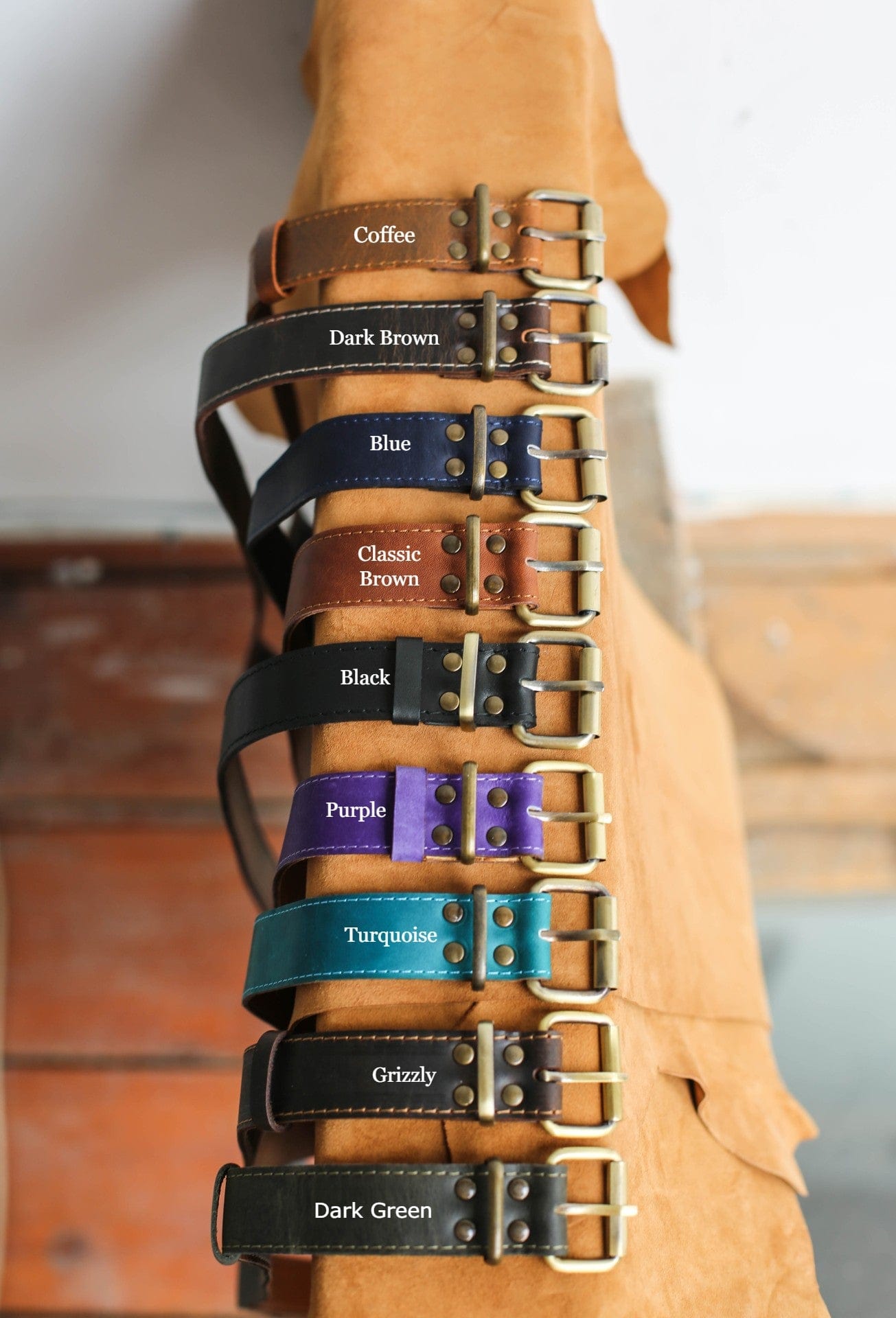 Additional Front Leather Belt for QisaBags