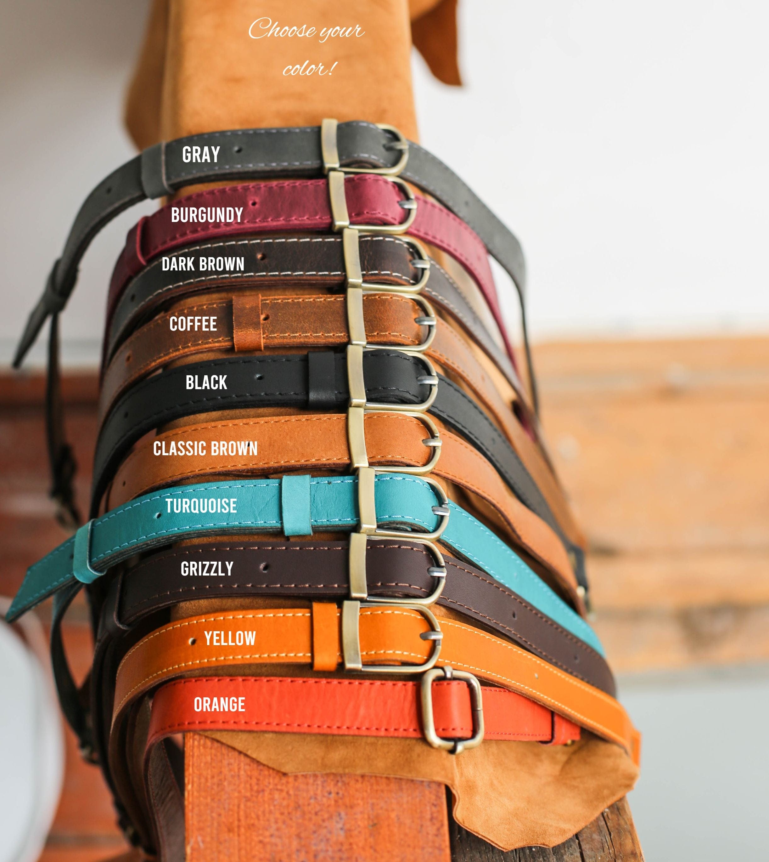 Additional Long Leather Strap for QisaBags