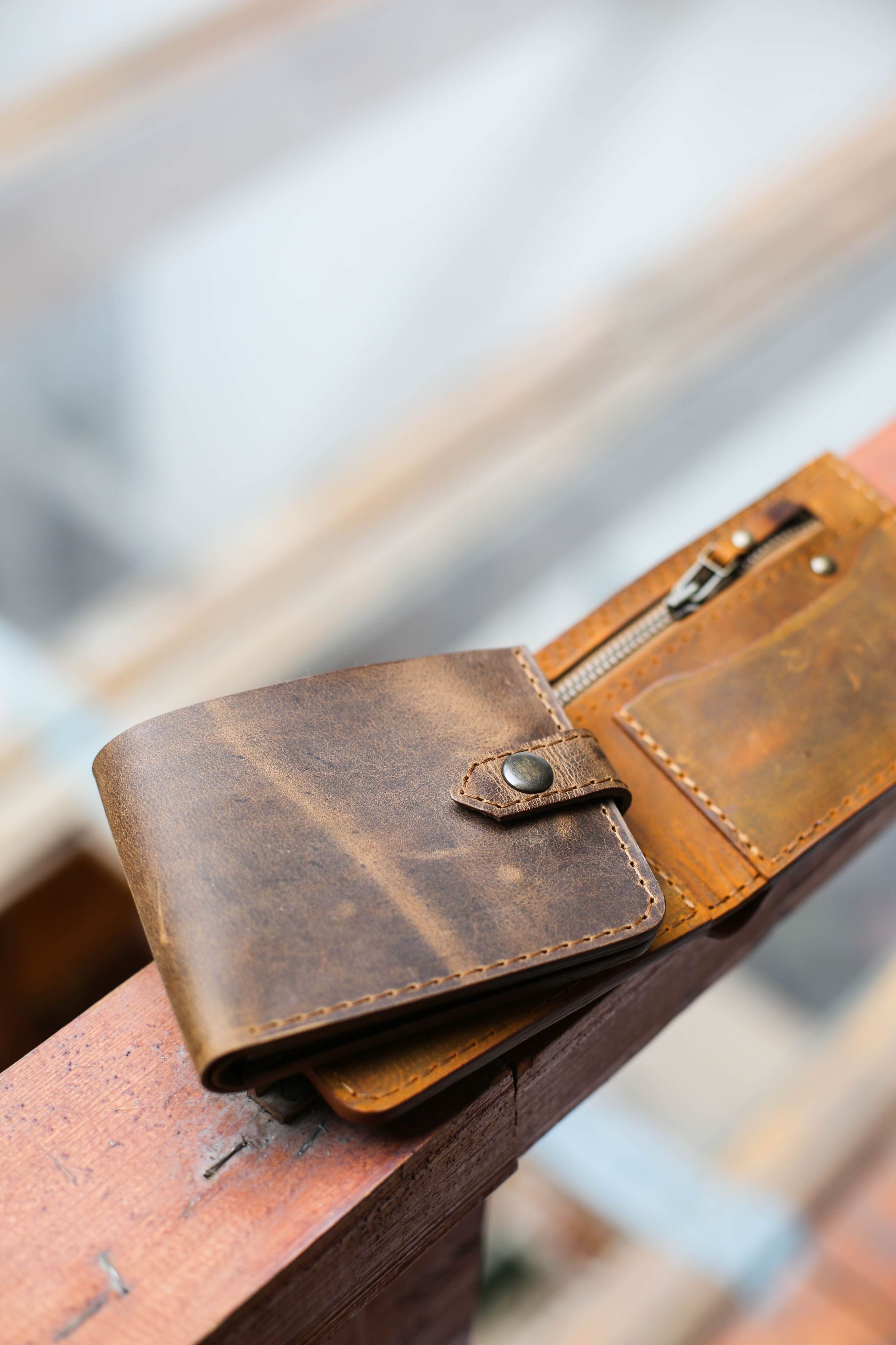 Brown Leather Wallet