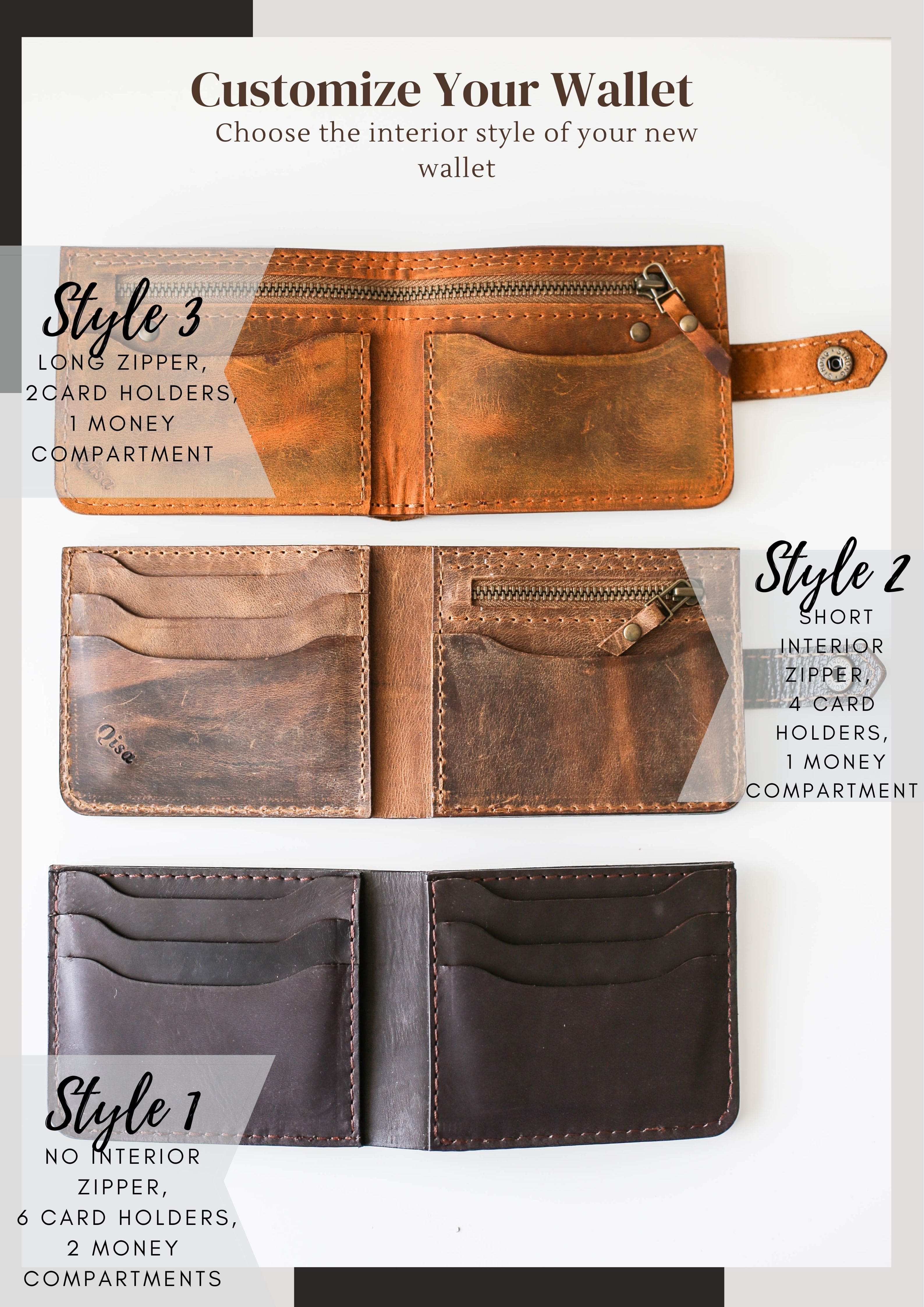 leather mens wallets