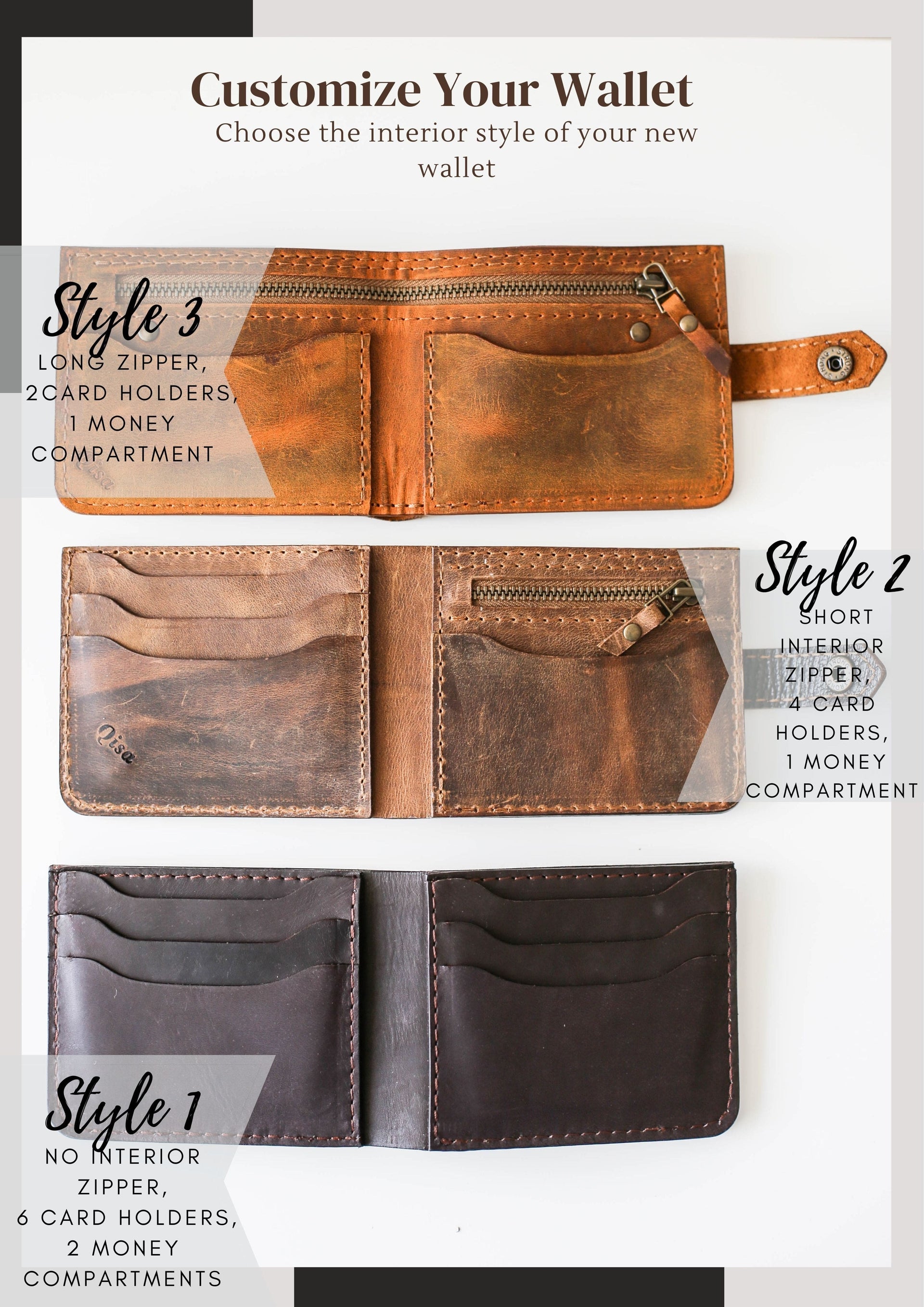 handmade leather wallets mens