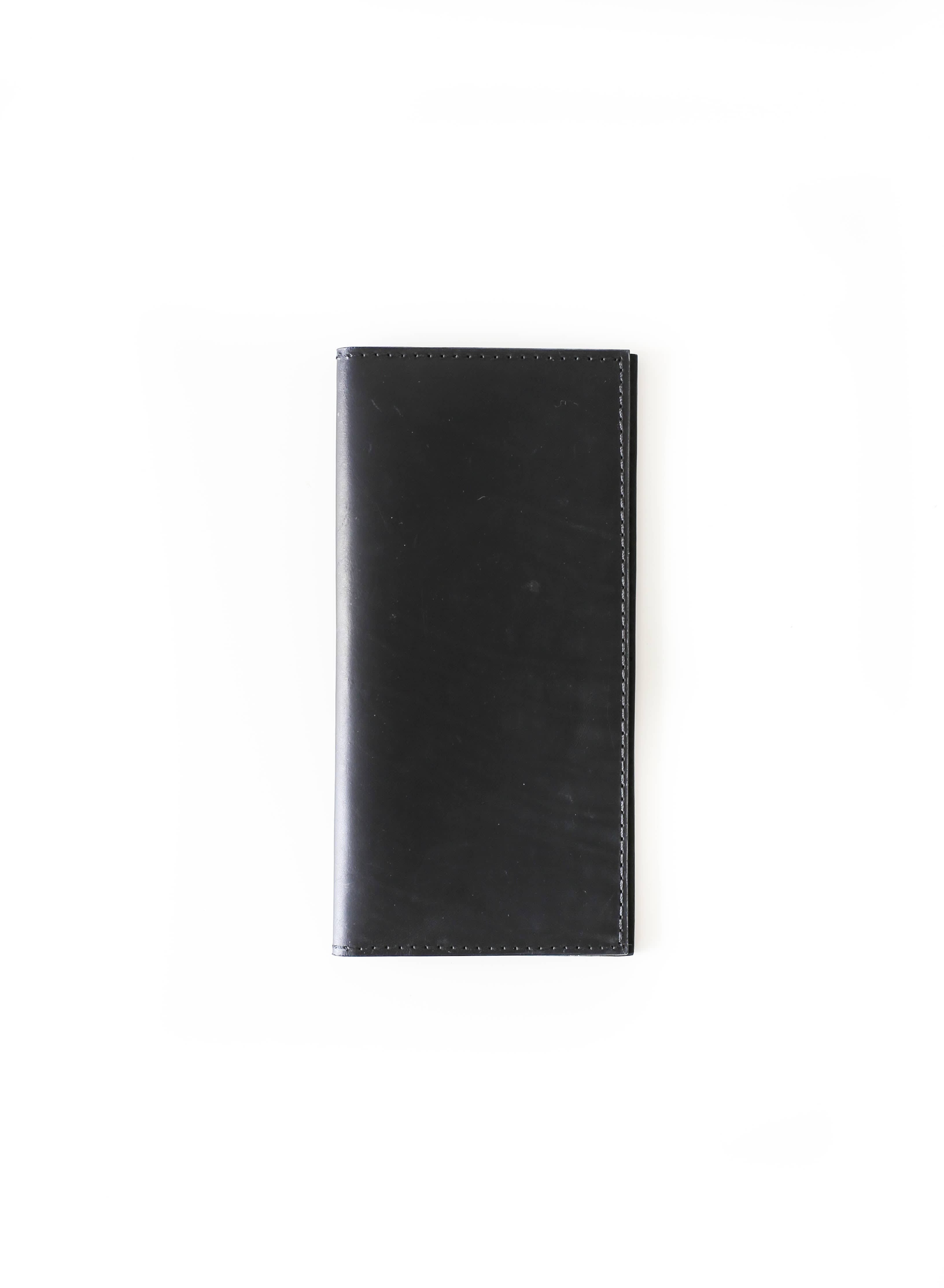 Bifold Black & Brown Leather Wallets - N02