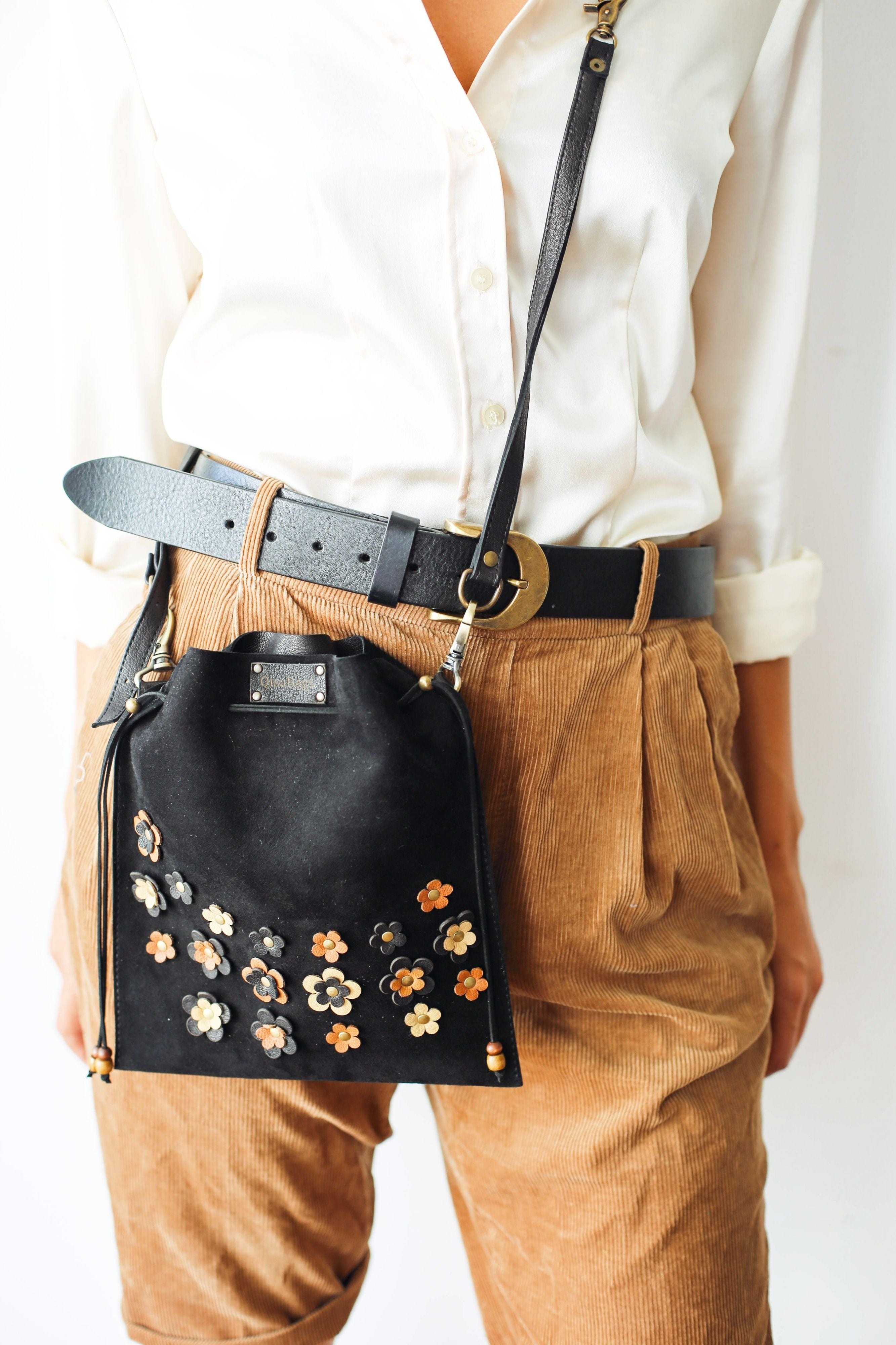 Suede Cross Body Bag for women