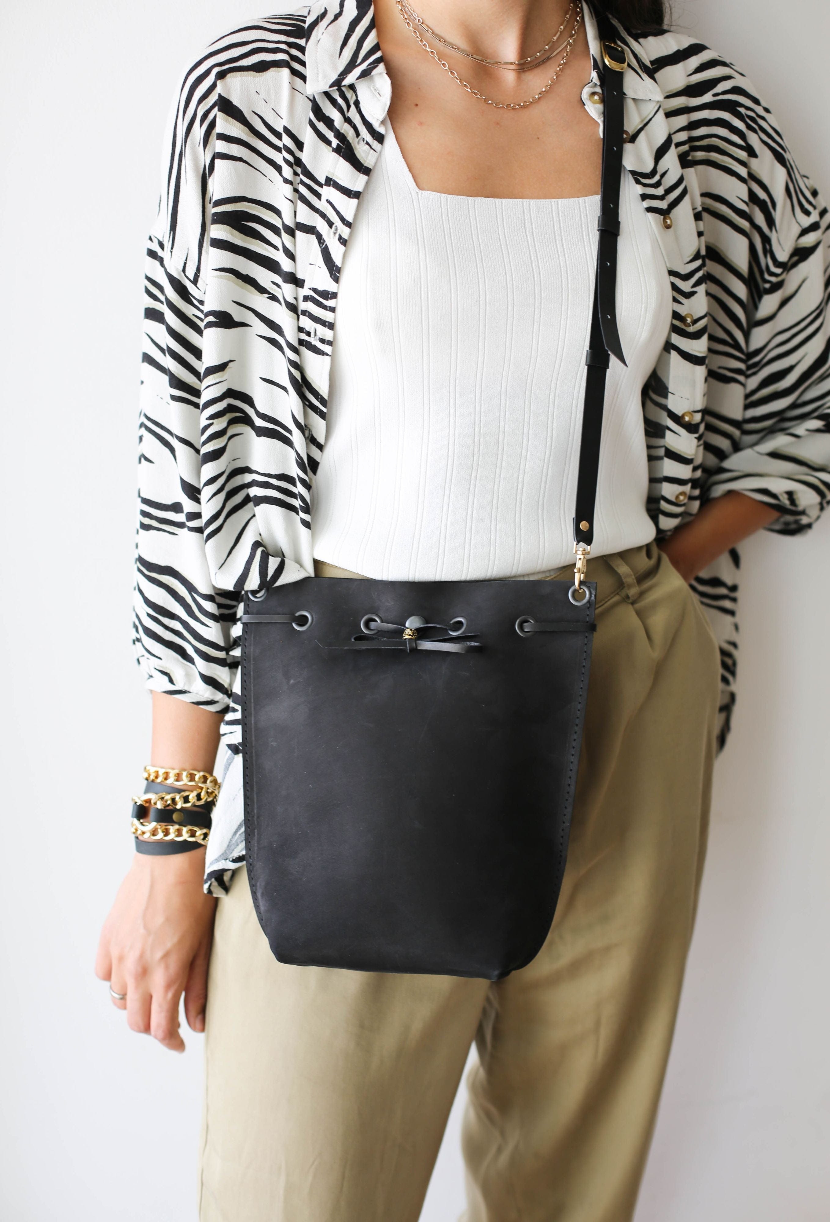 crossbody leather bag