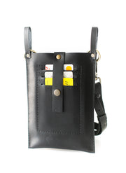 Leather card holder phone case