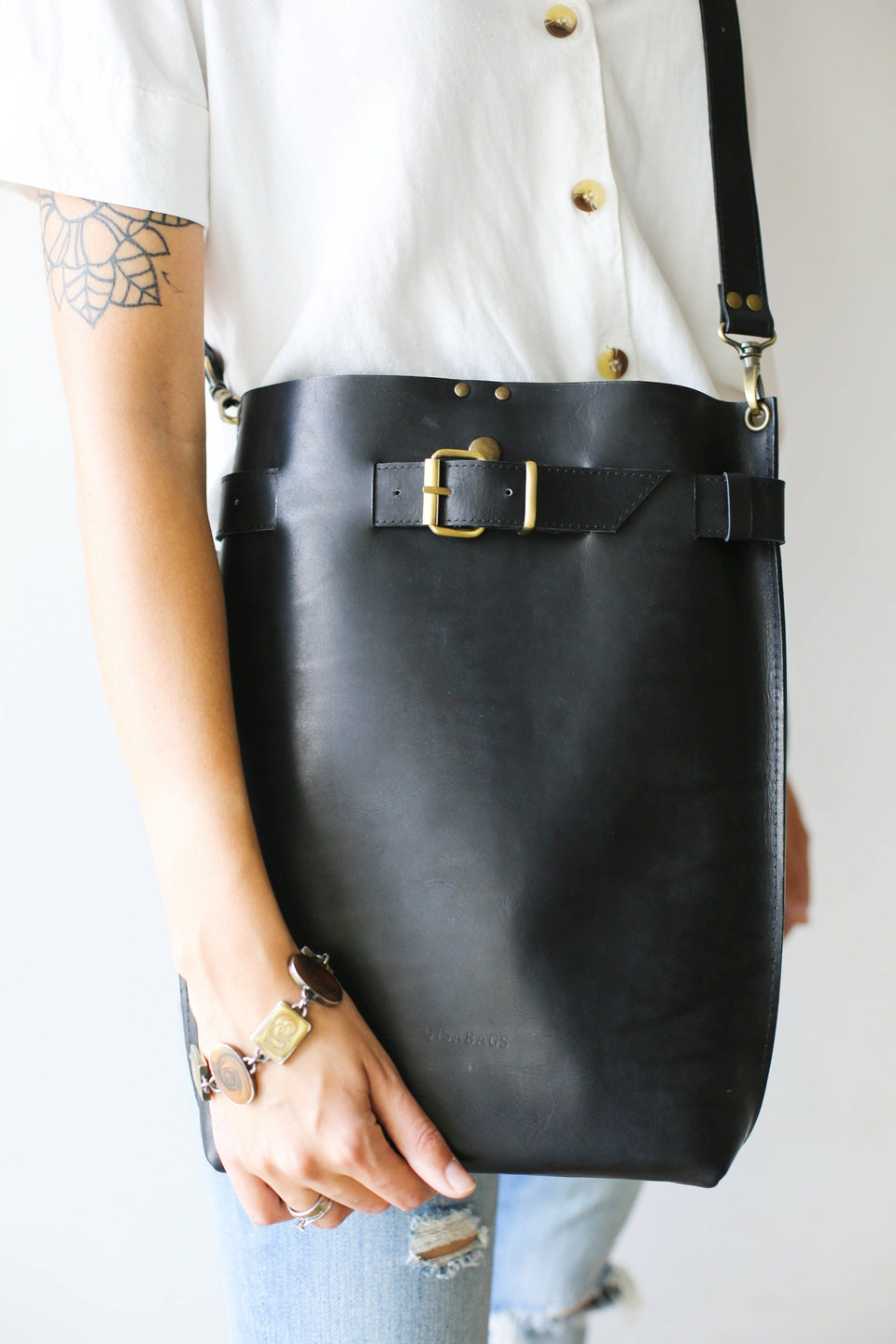 Black Leather Backpack for women | Black Backpacks