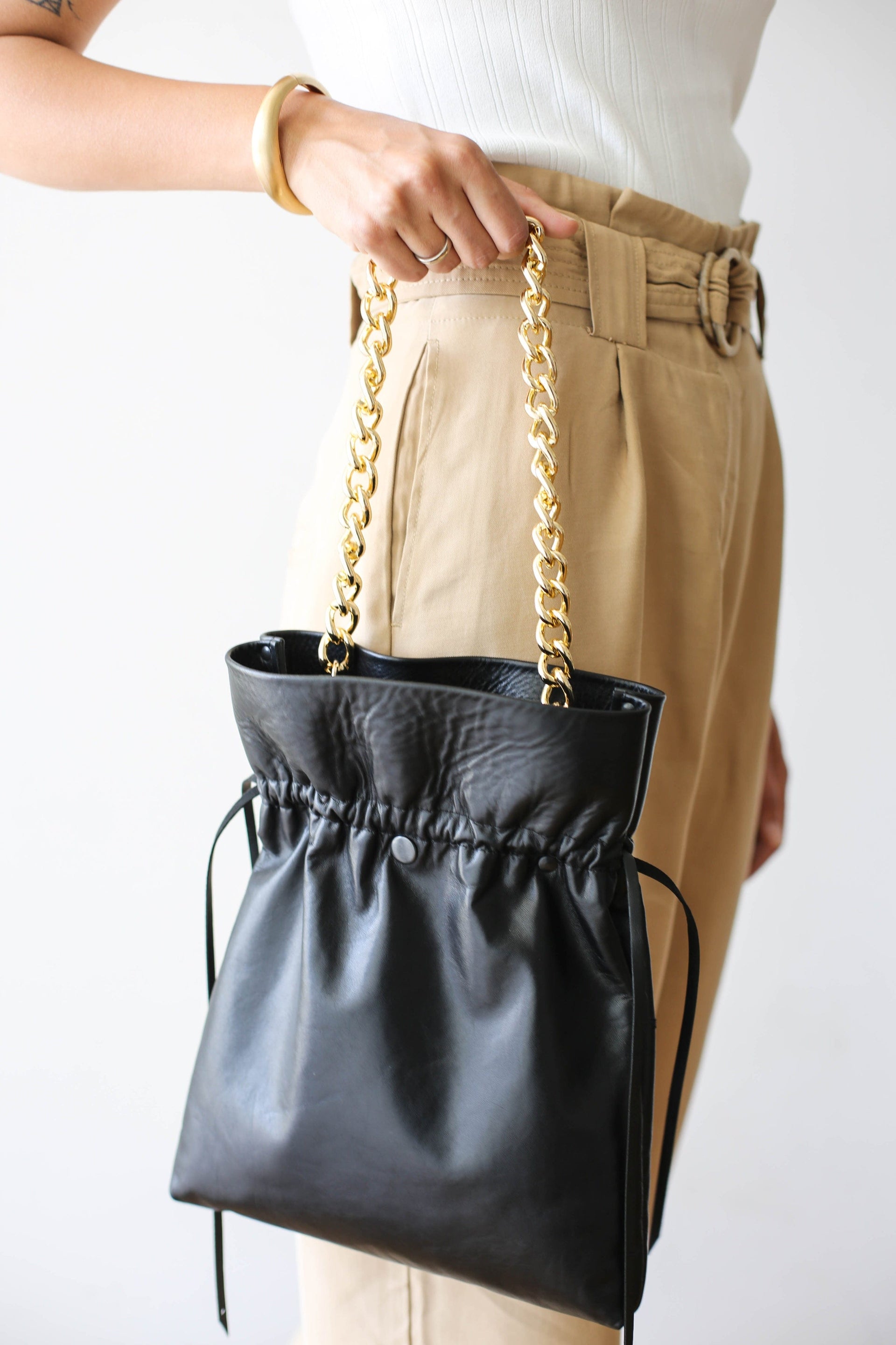 designer leather purse