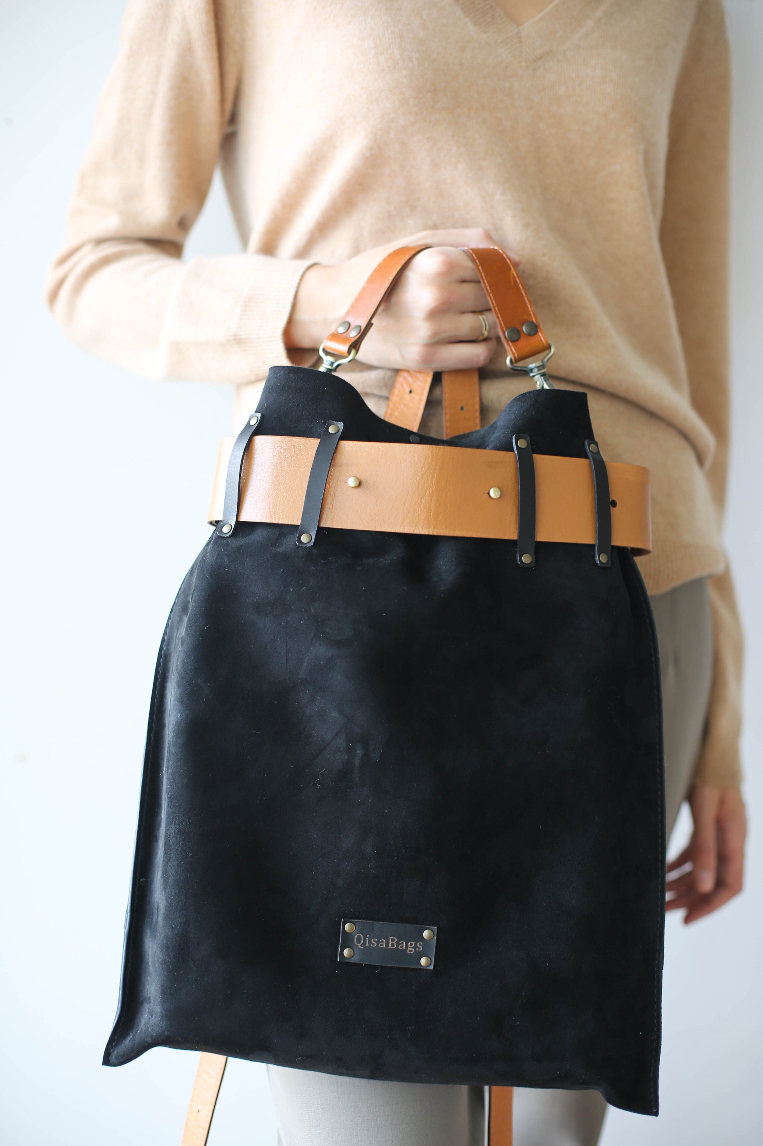 Suede Leather Bag