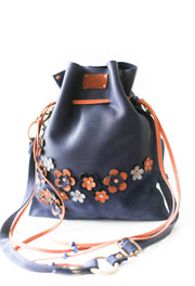 Floral Leather bag