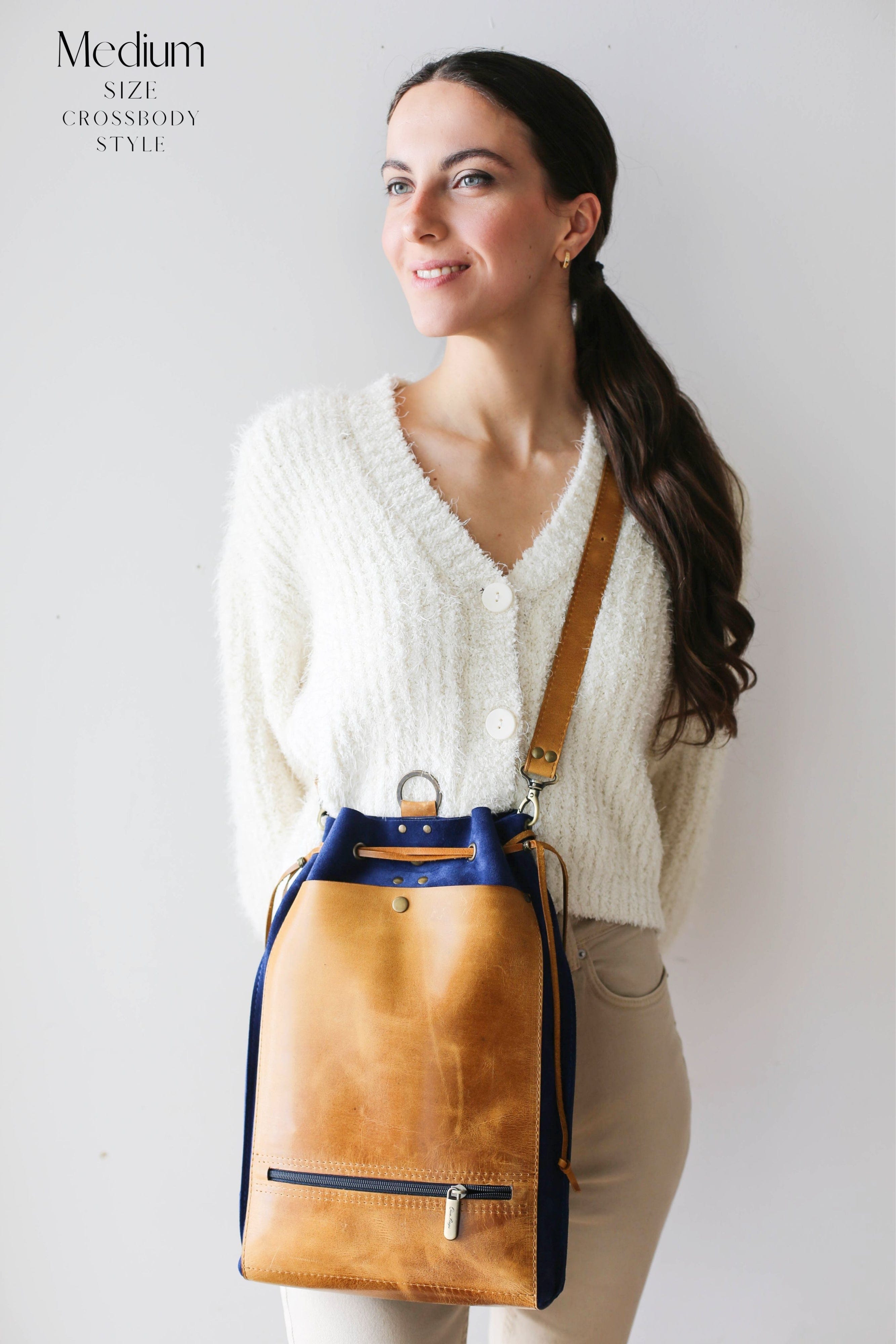 leather crossbody bag