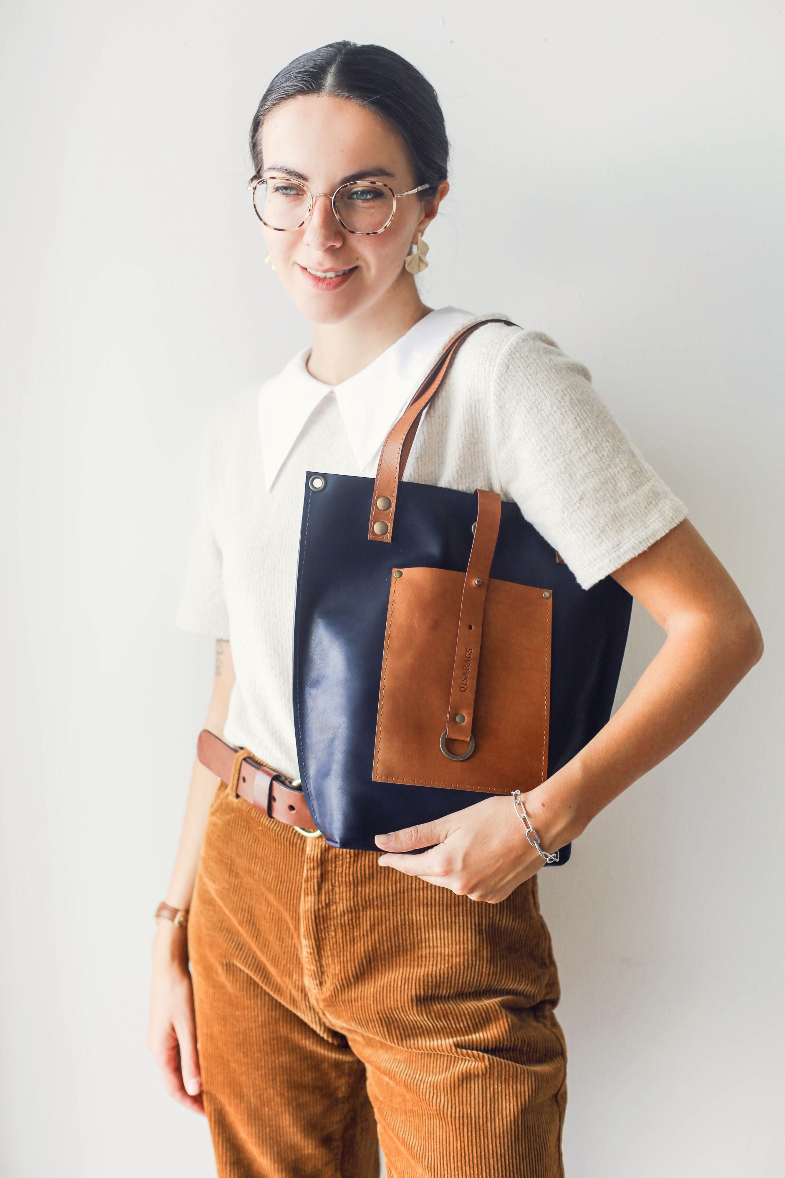 Leather Shoulder Bag