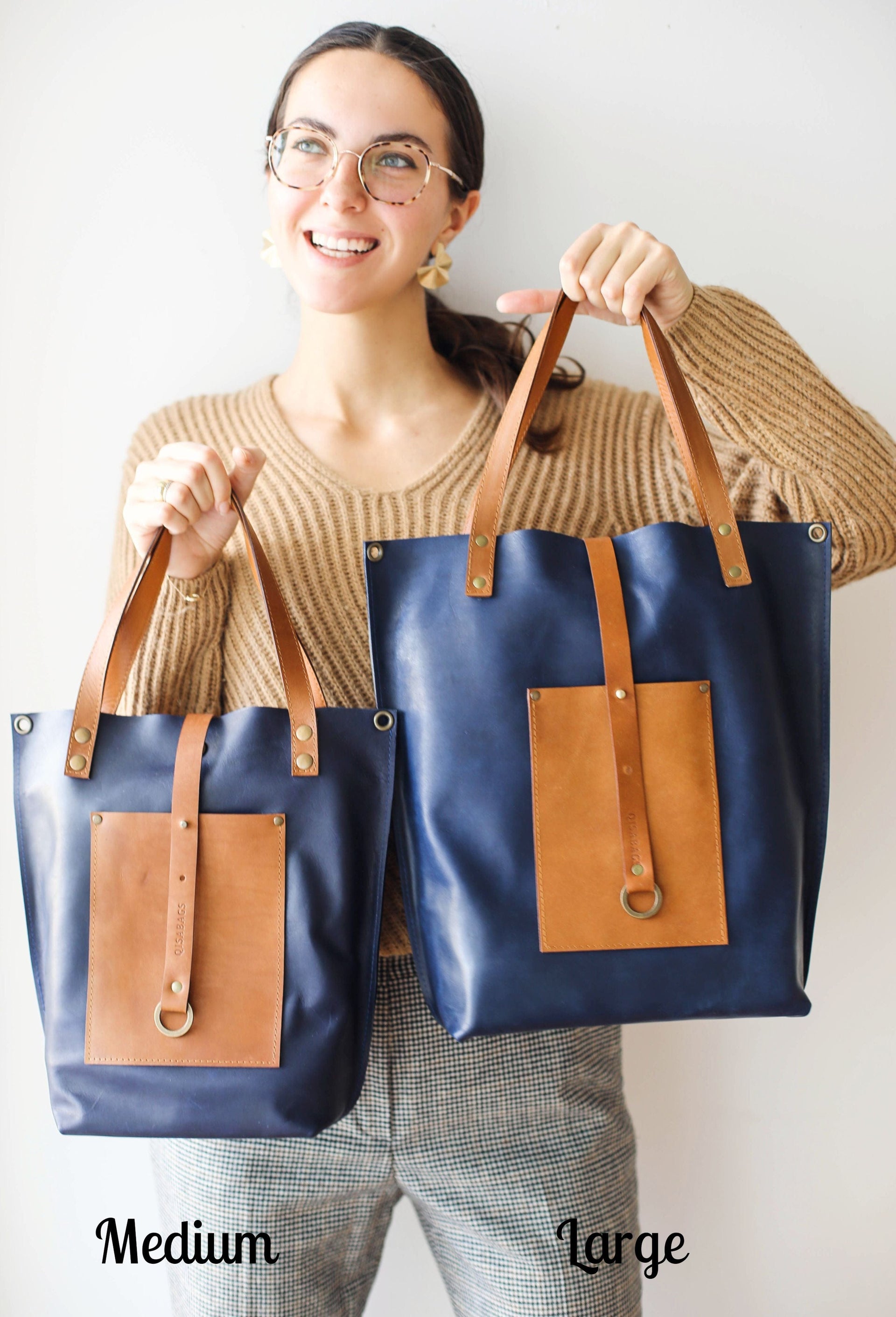 Large Leather Tote Bags