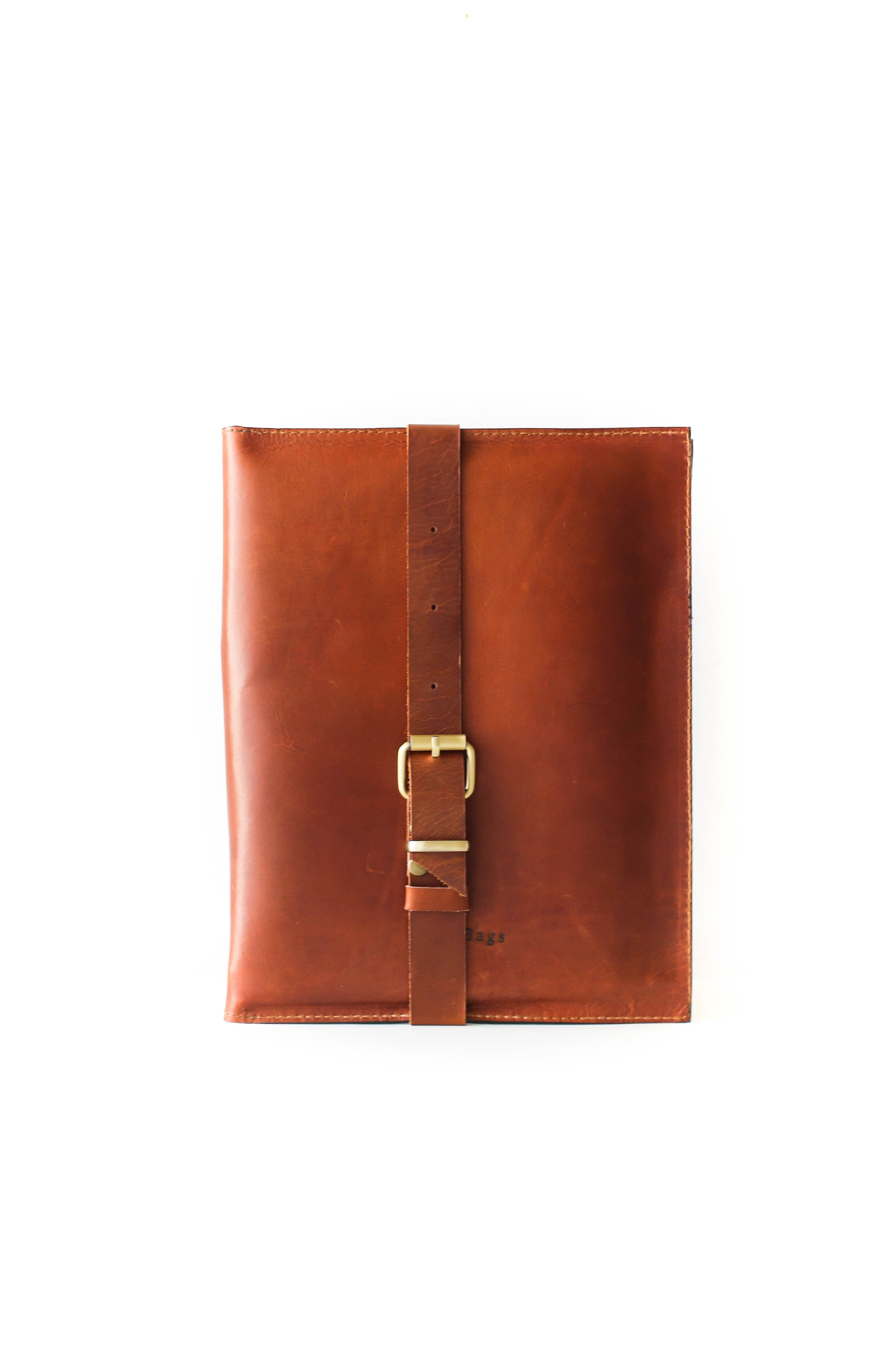 brown leather ipad case