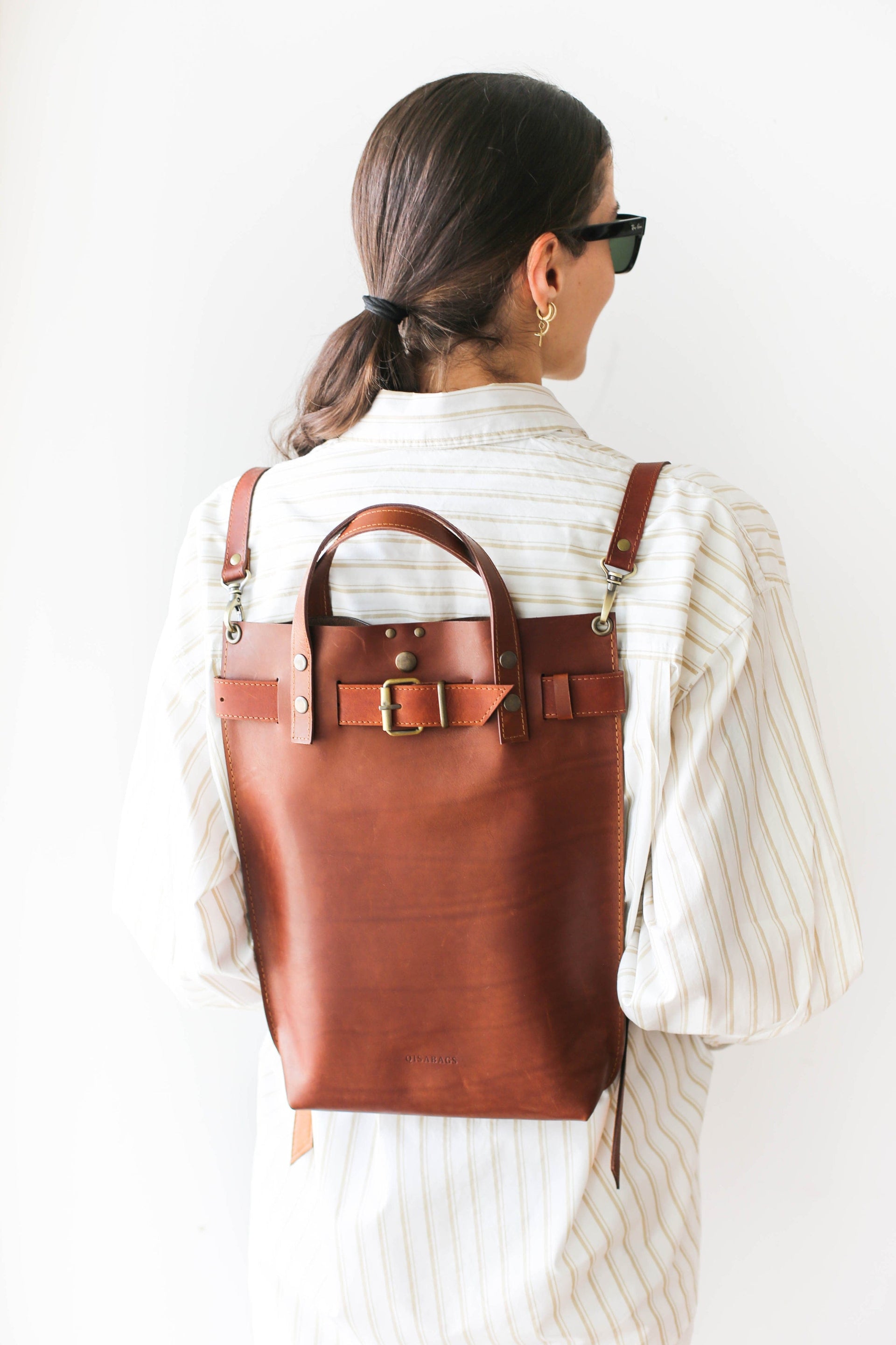 leather women's backpacks