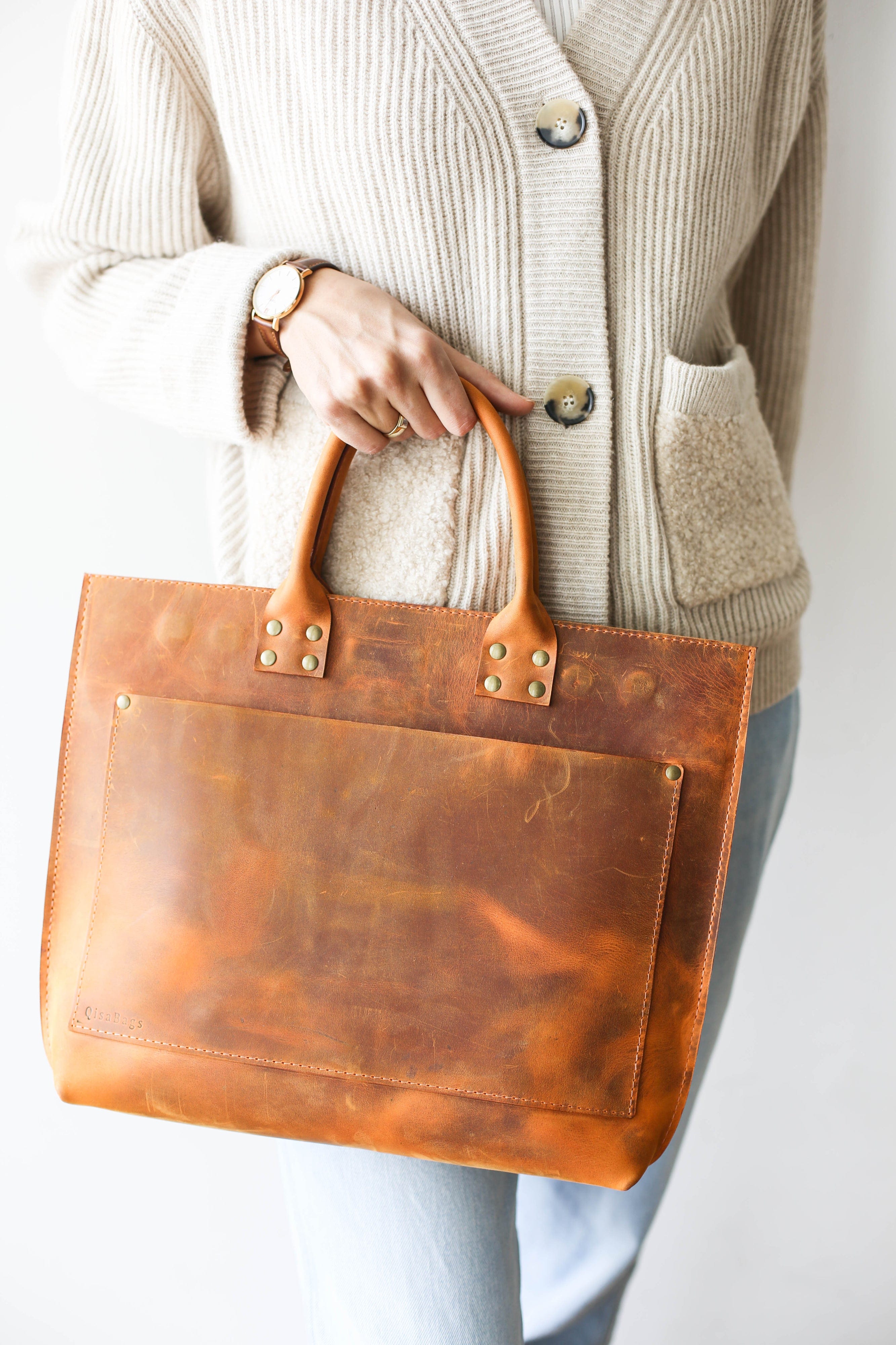 leather computer bag, leather briefcase women's