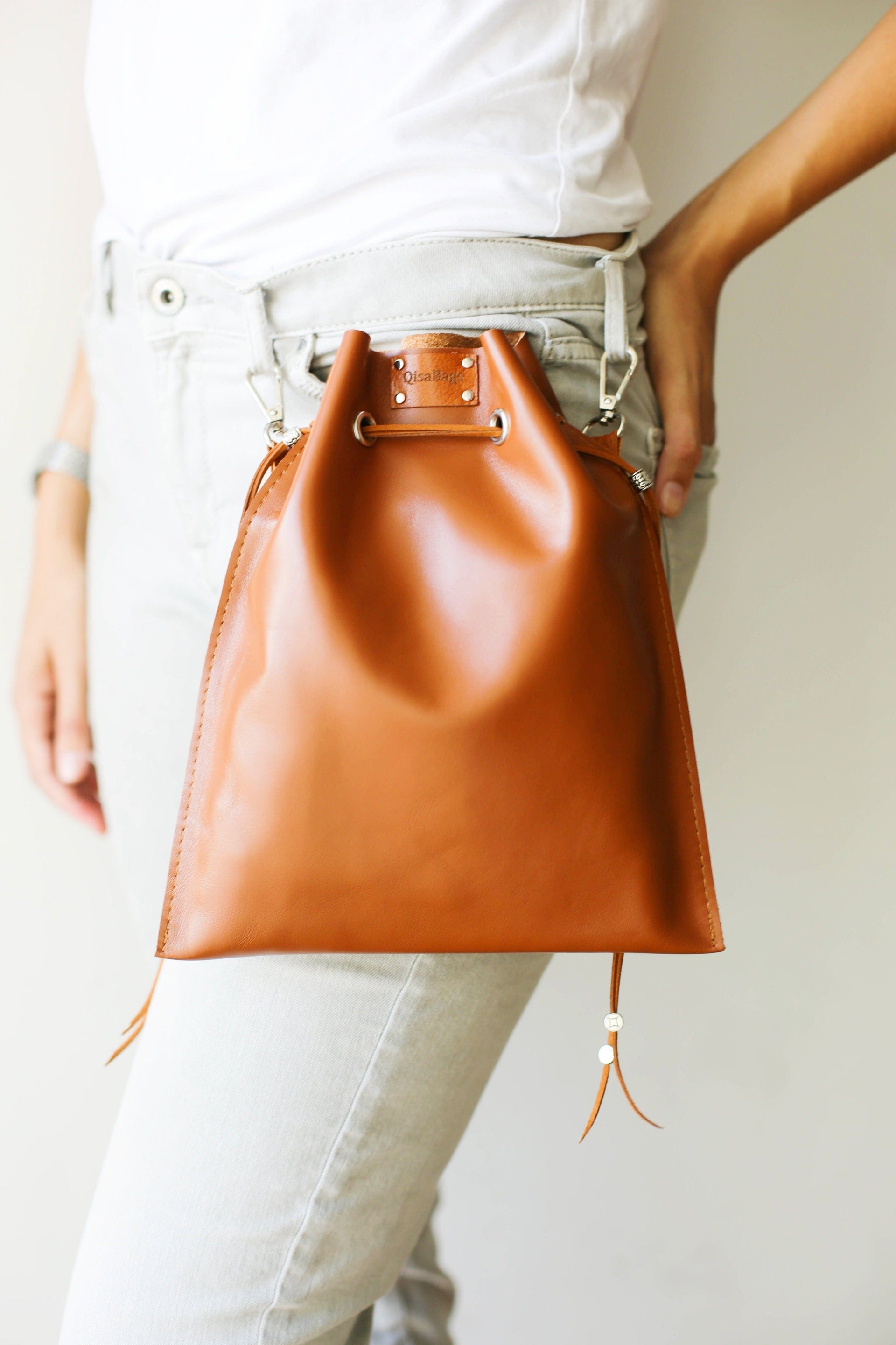 Handmade Leather Waist bag