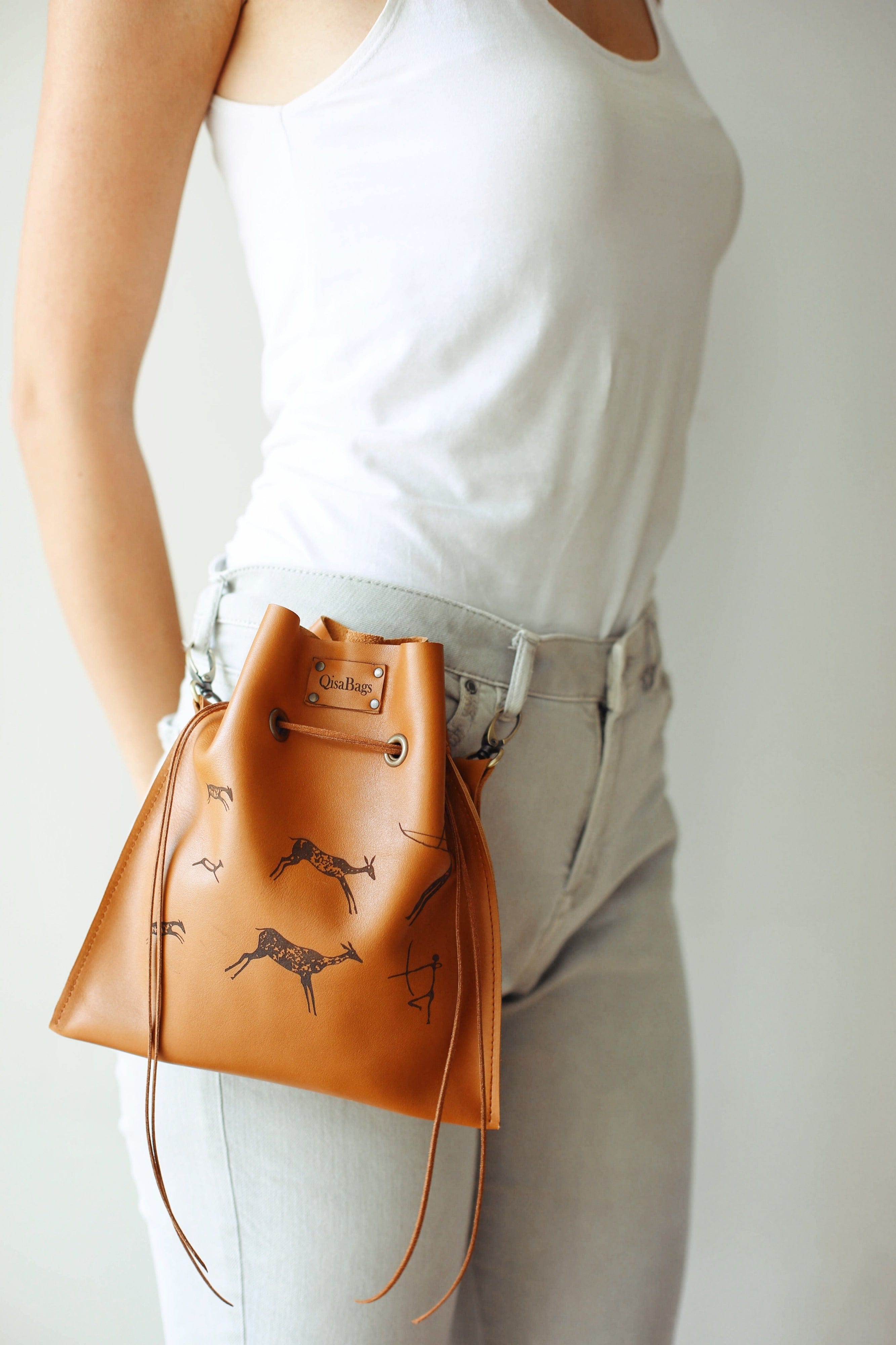 leather belt pouch