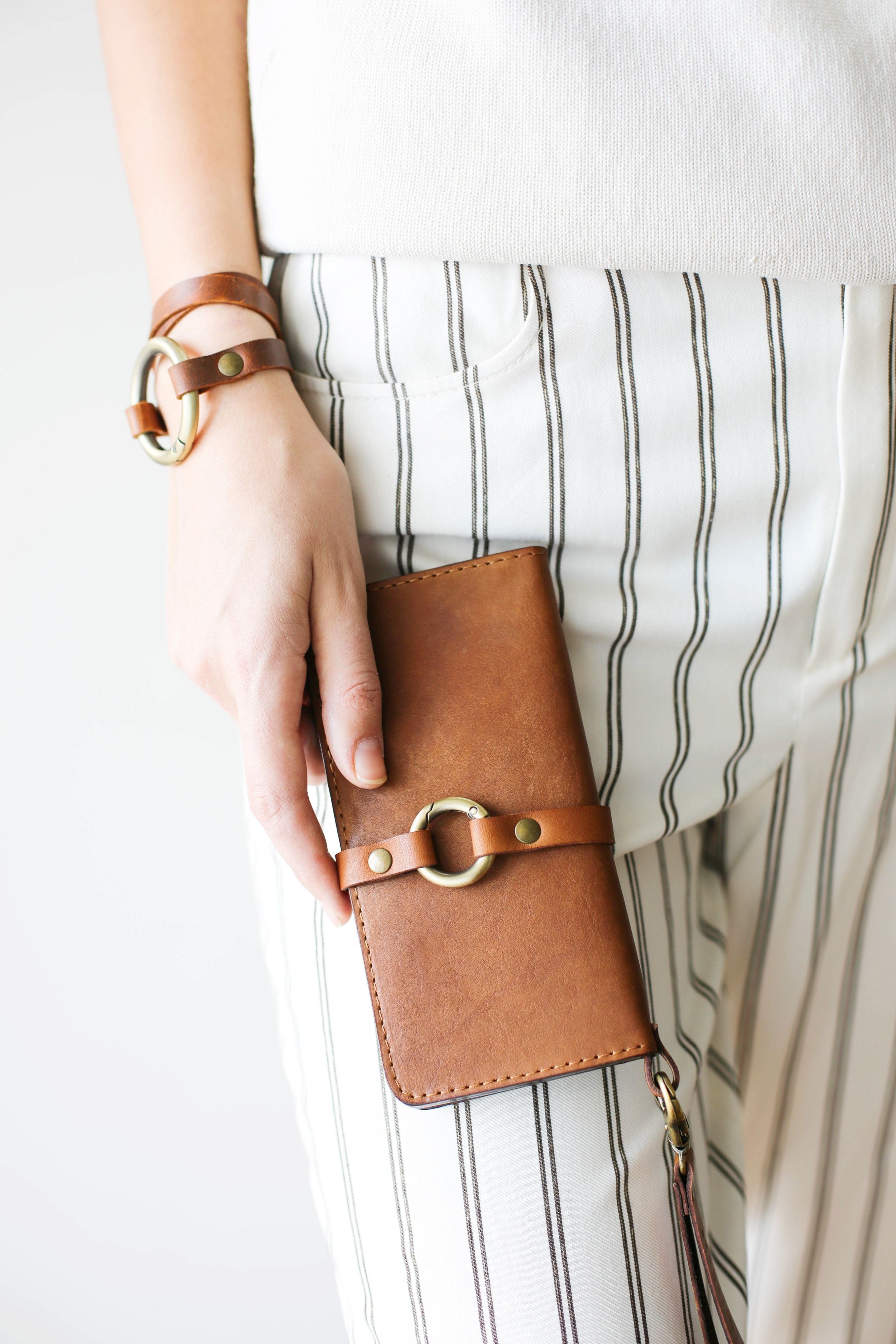 Brown Leather Purse