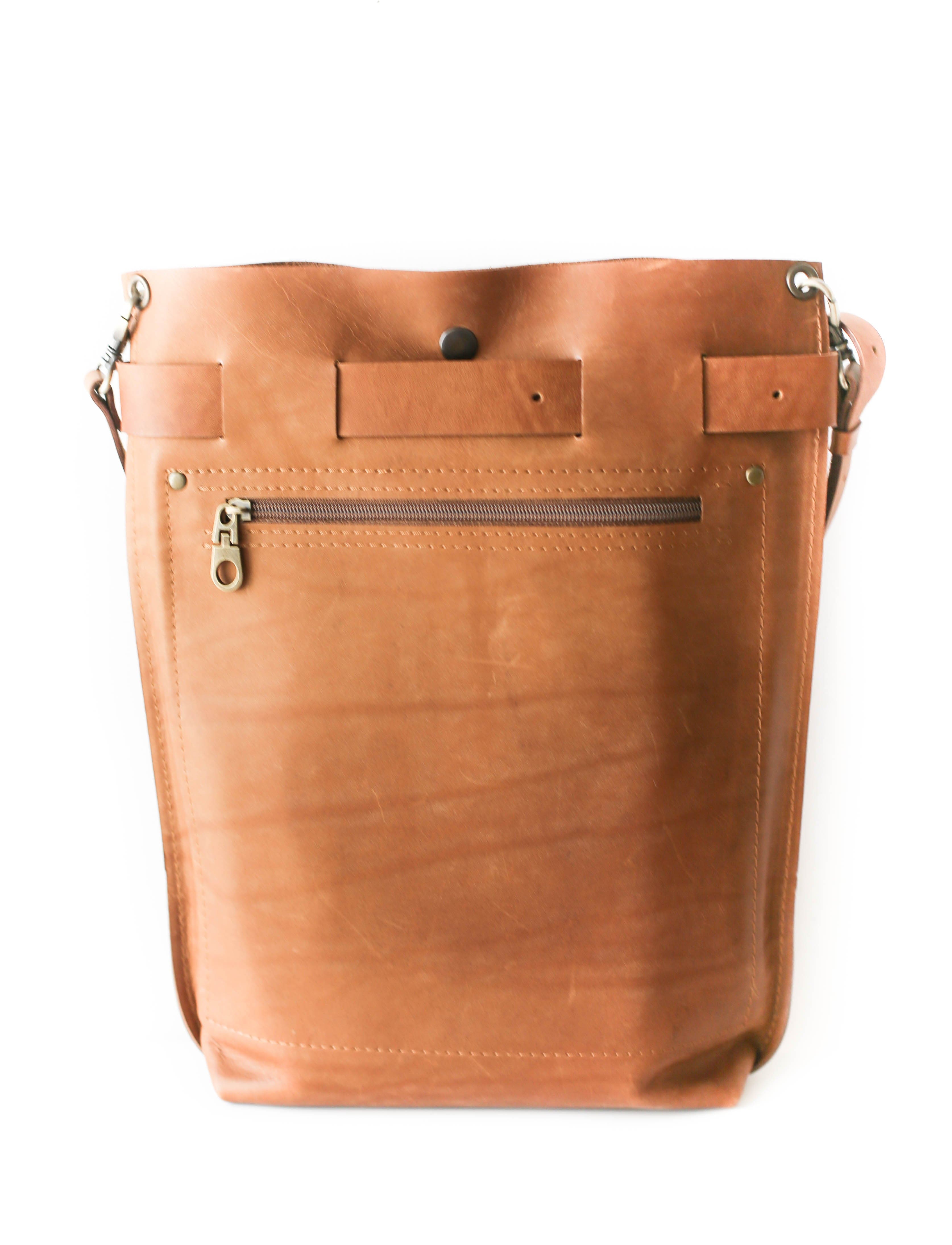 Leather Backpack Purse