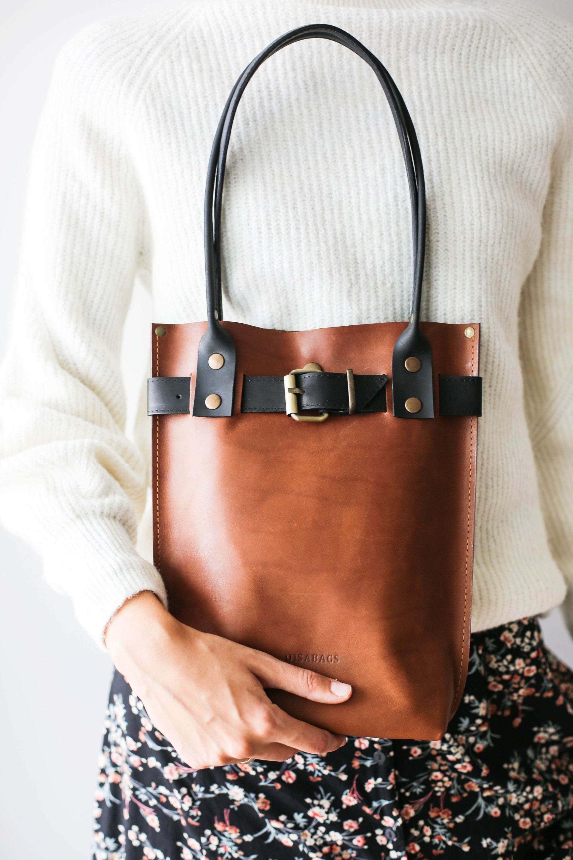 Black and brown handbag Clearance