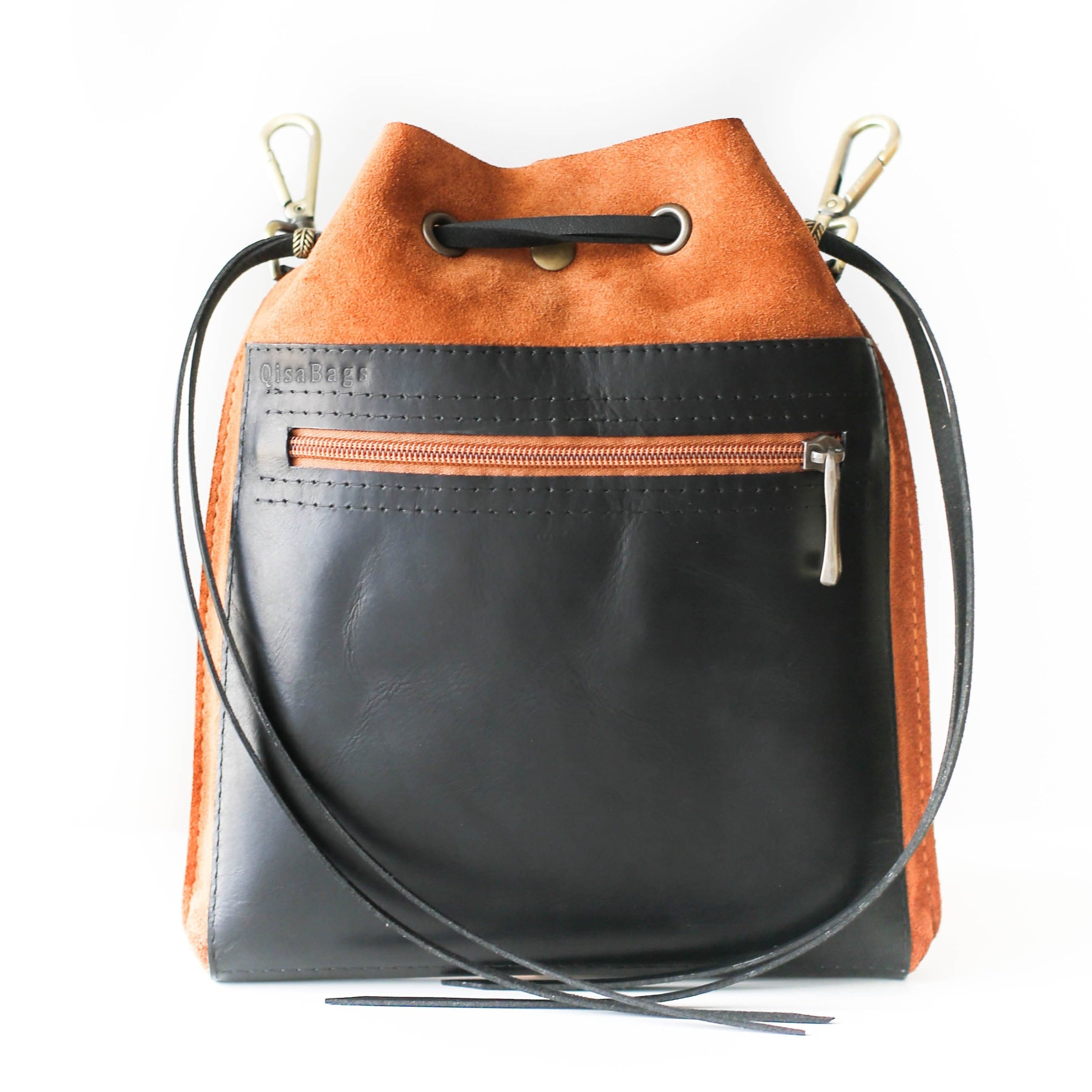 bucket leather bags