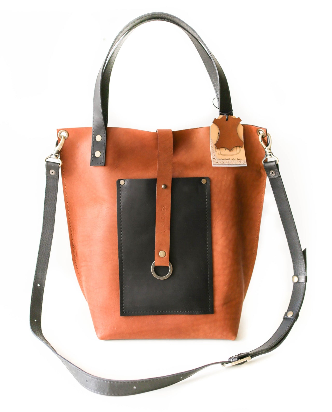 Brown Leather tote