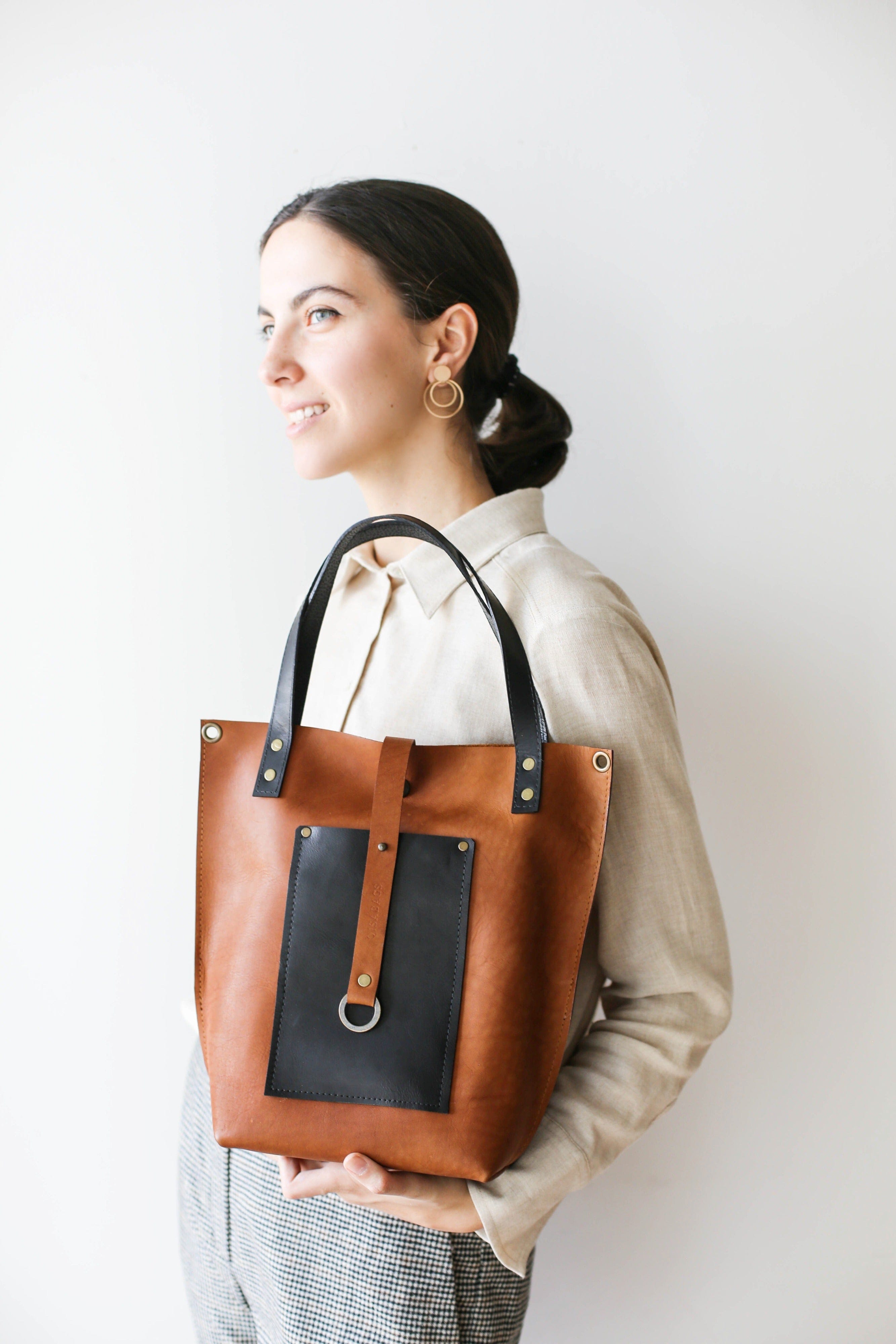 Leather Shoulder Bag