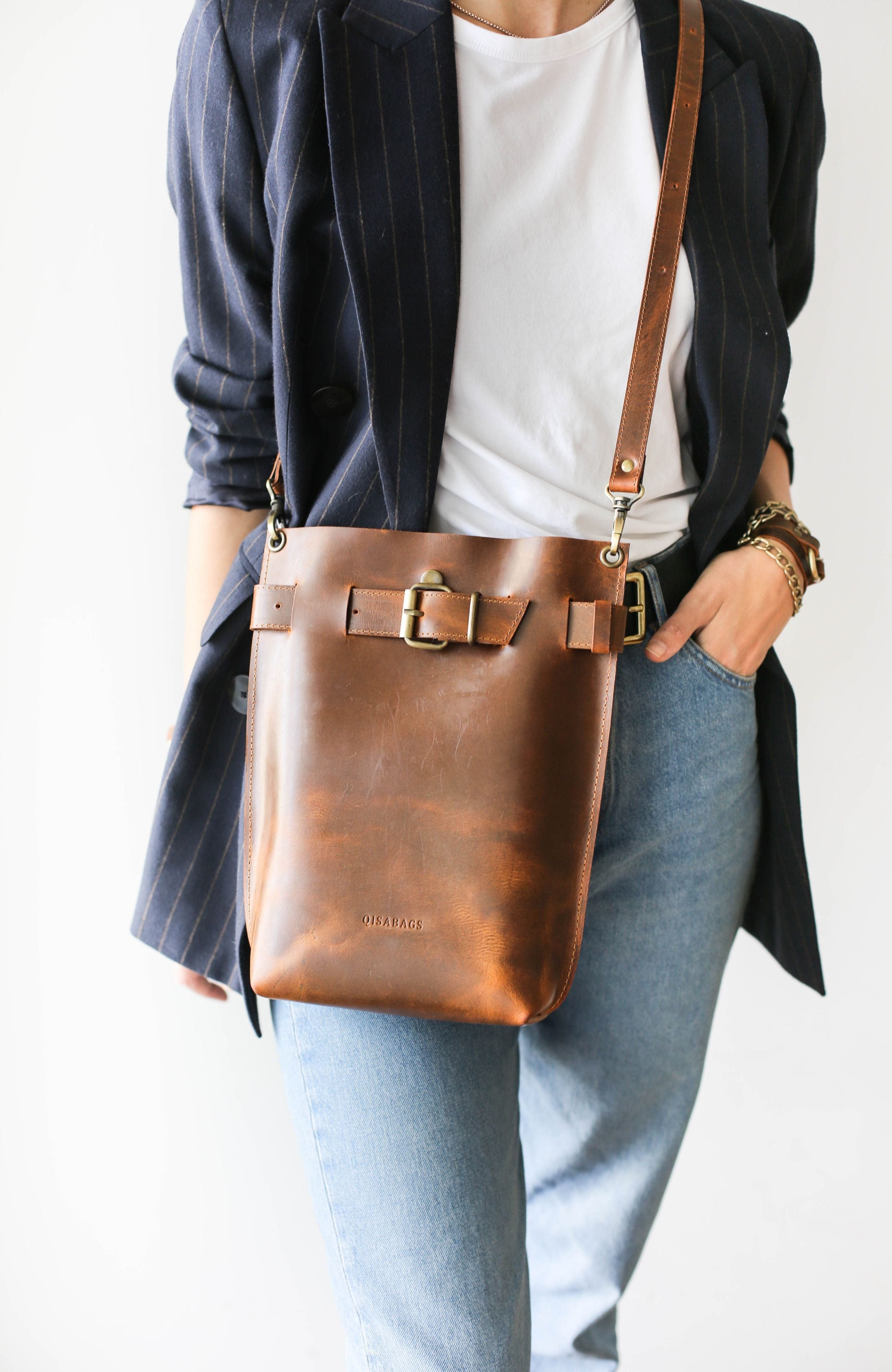 leather bags women