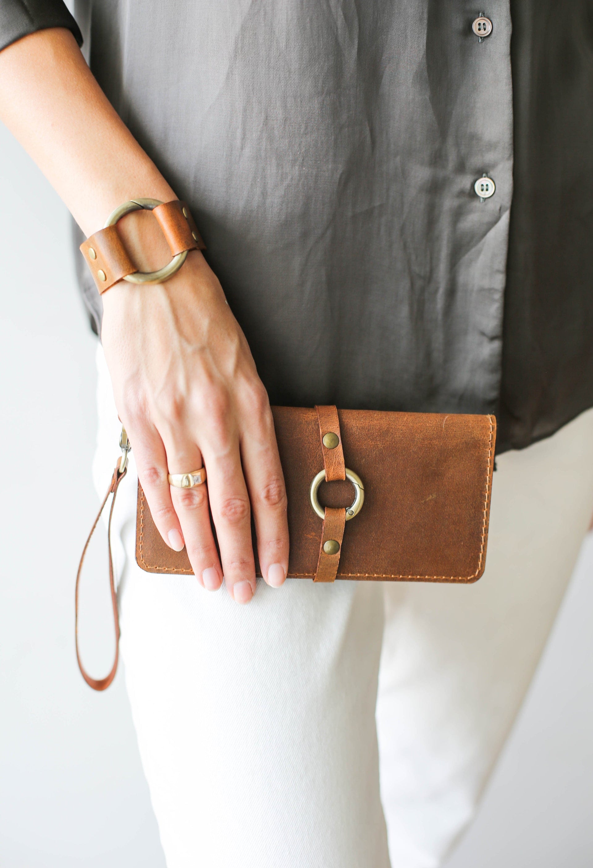 designer leather bracelet for women