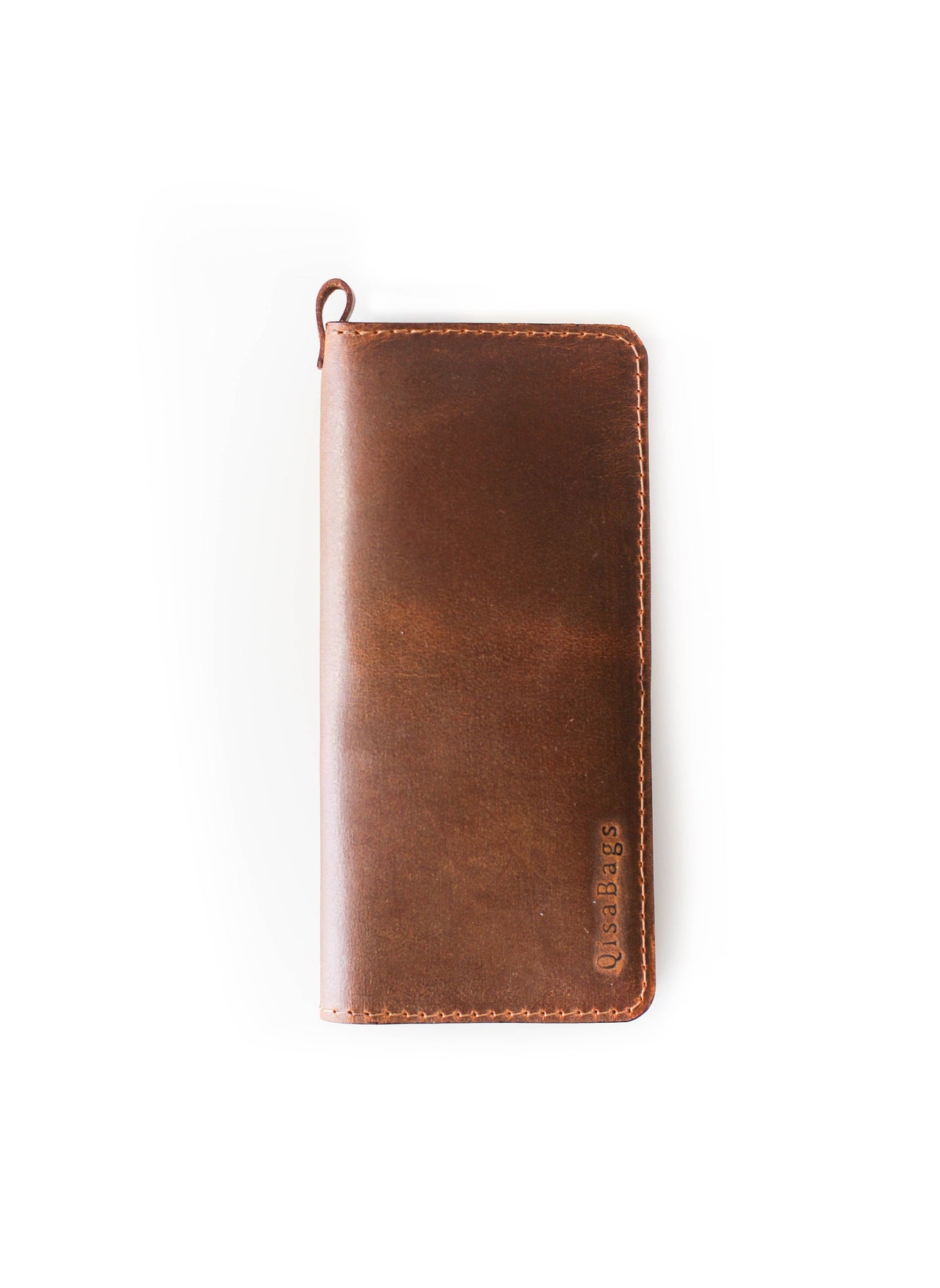 mens brown leather wallet