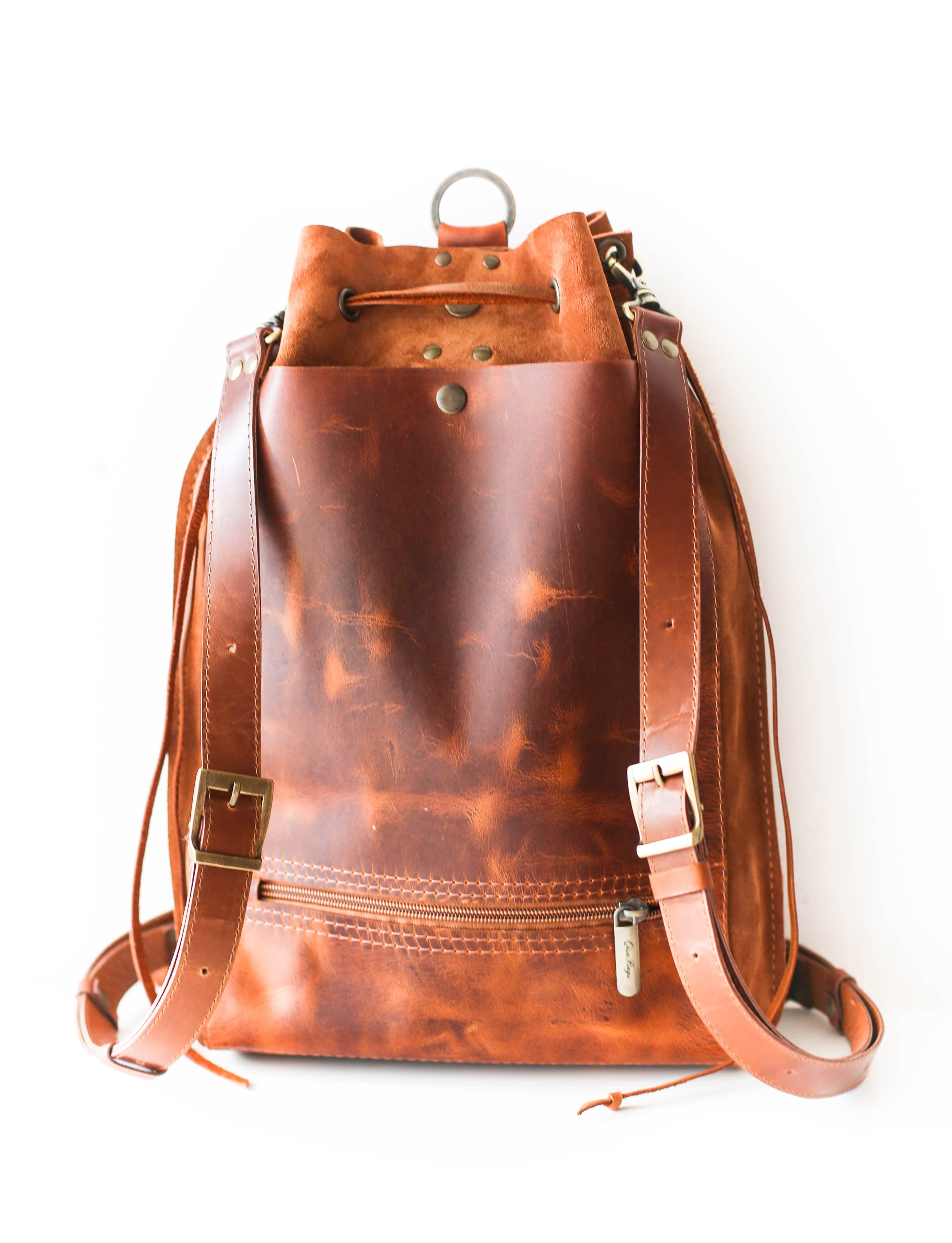 Brown Leather Bag for women