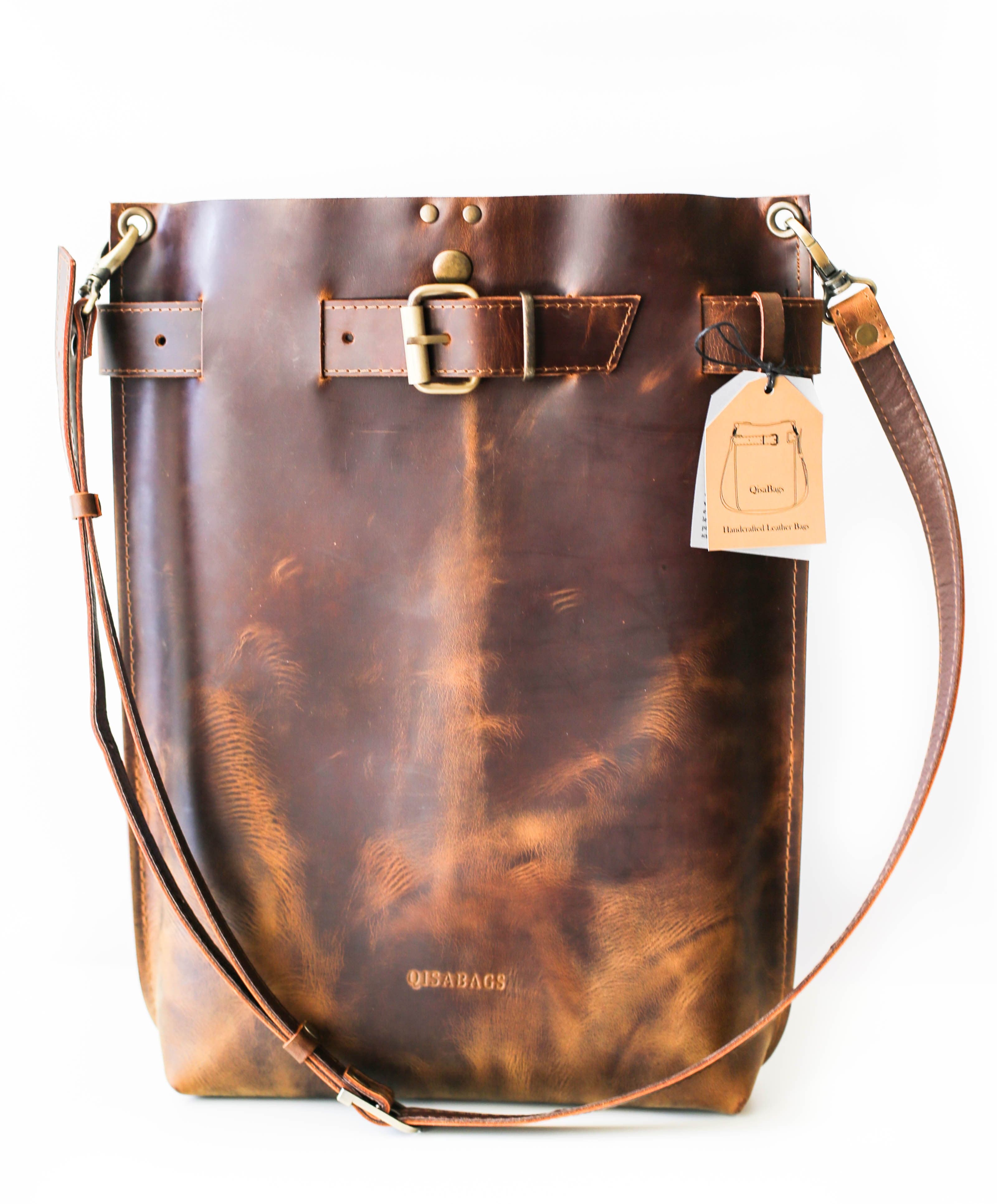 women's leather backpack