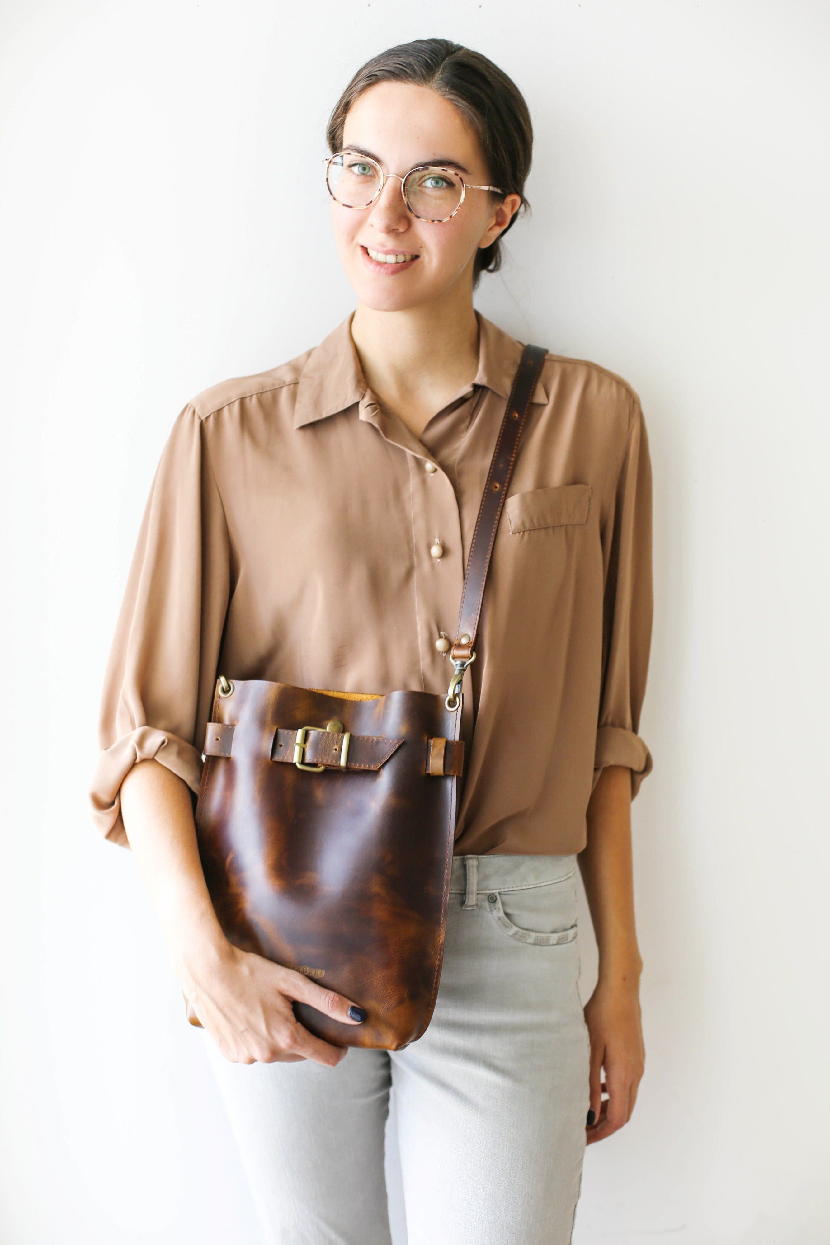 leather crossbody bags