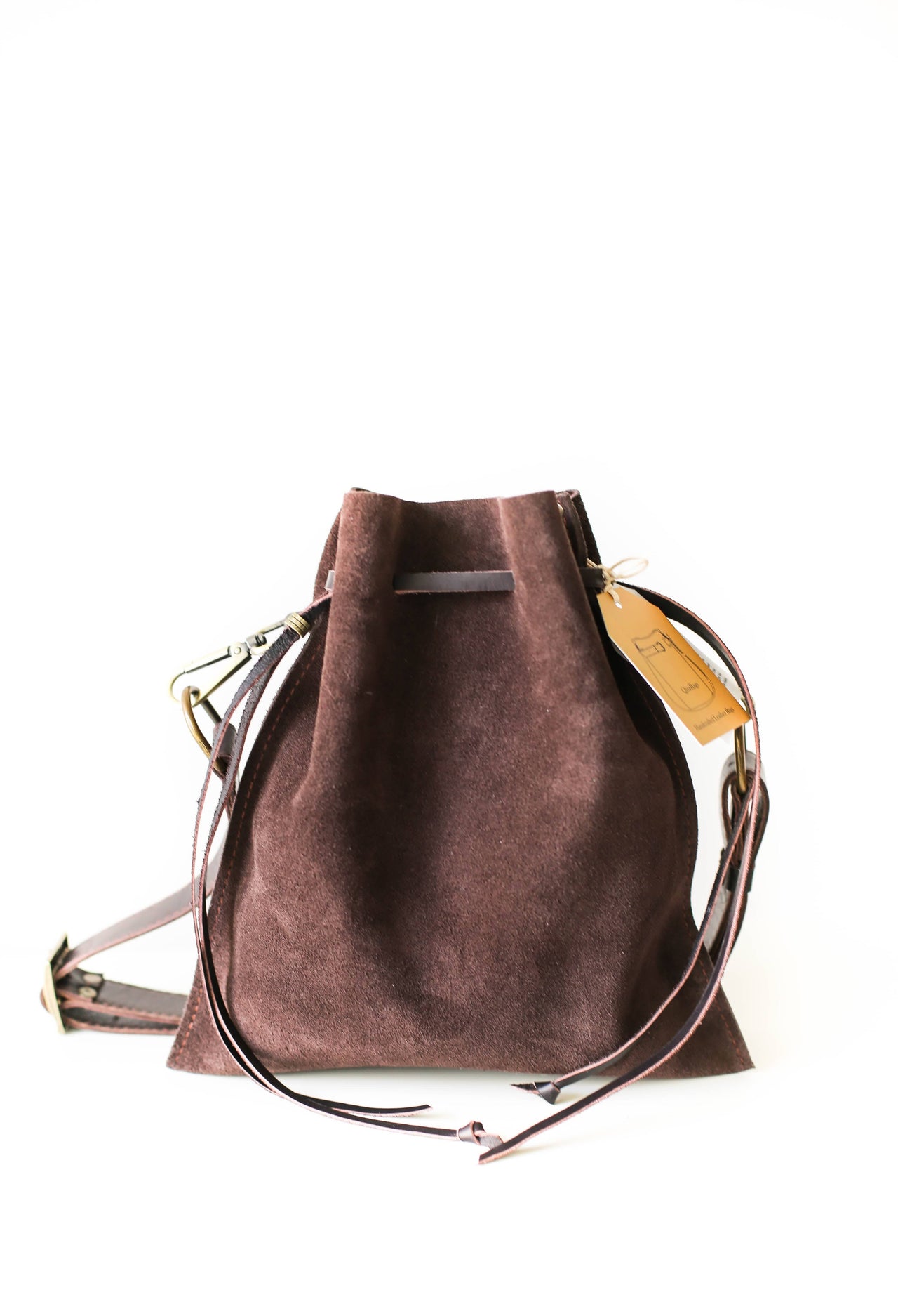 Suede Bag for women
