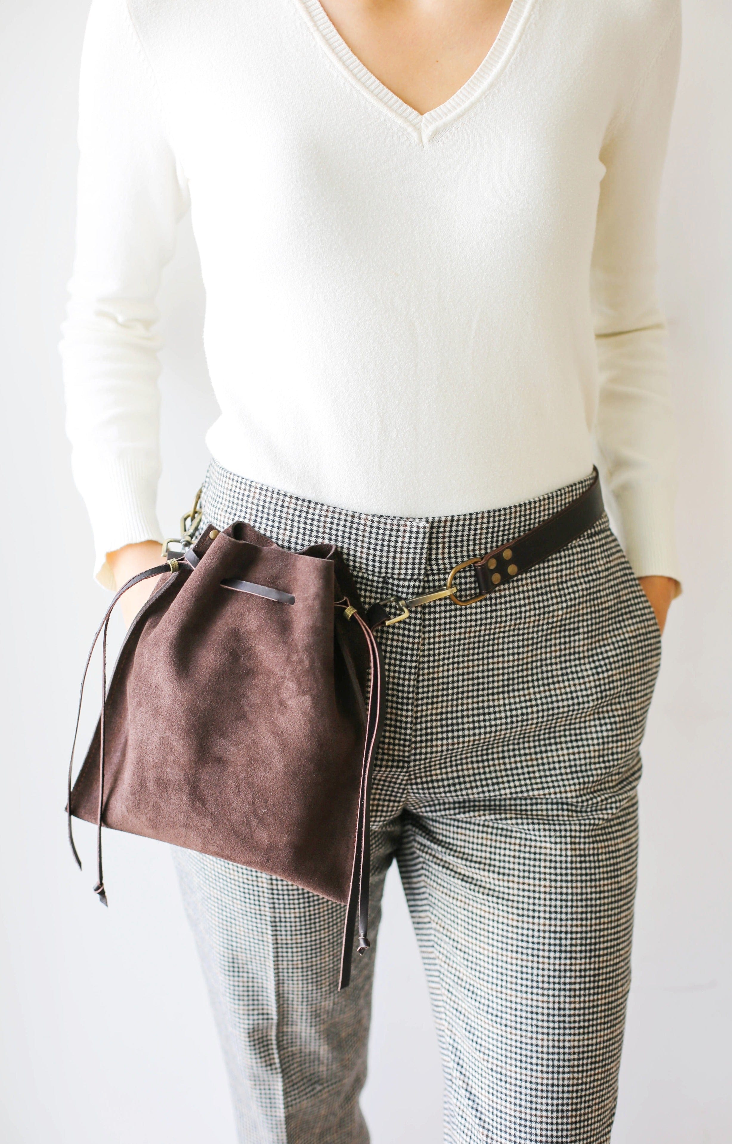 Suede Fanny Pack