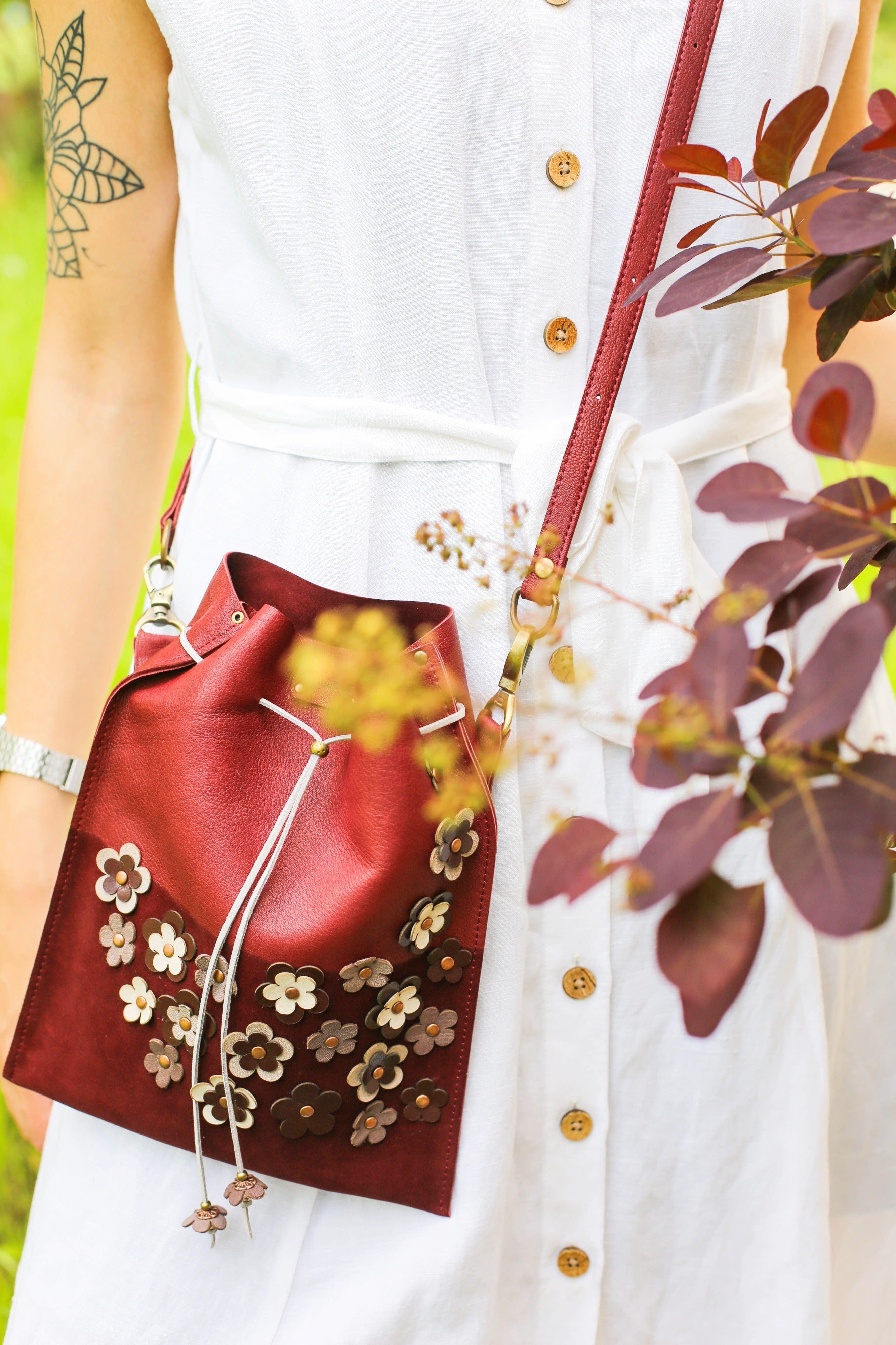 Crossbody Floral Bag