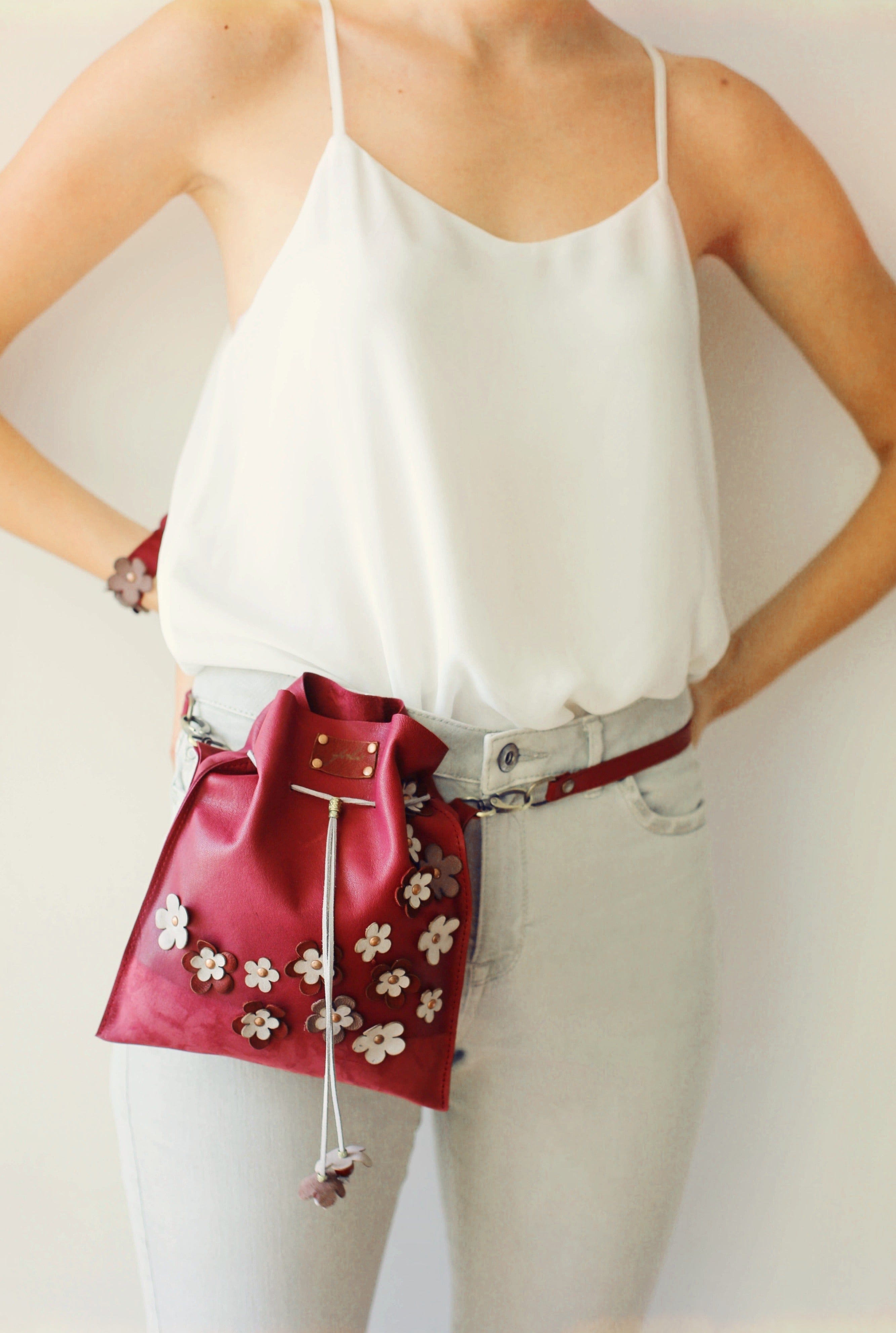 Floral Waist Bag