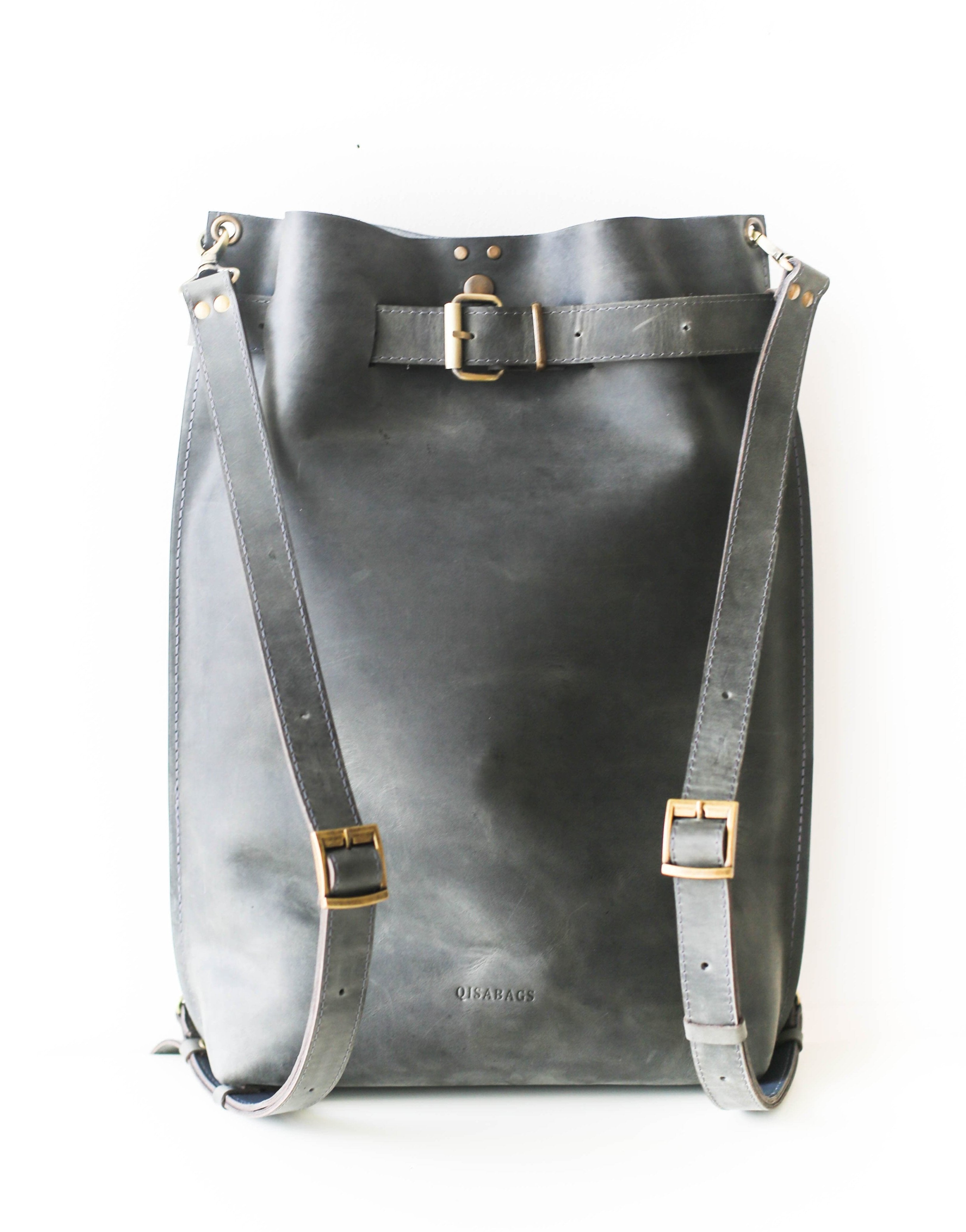 Designer Leather backpack