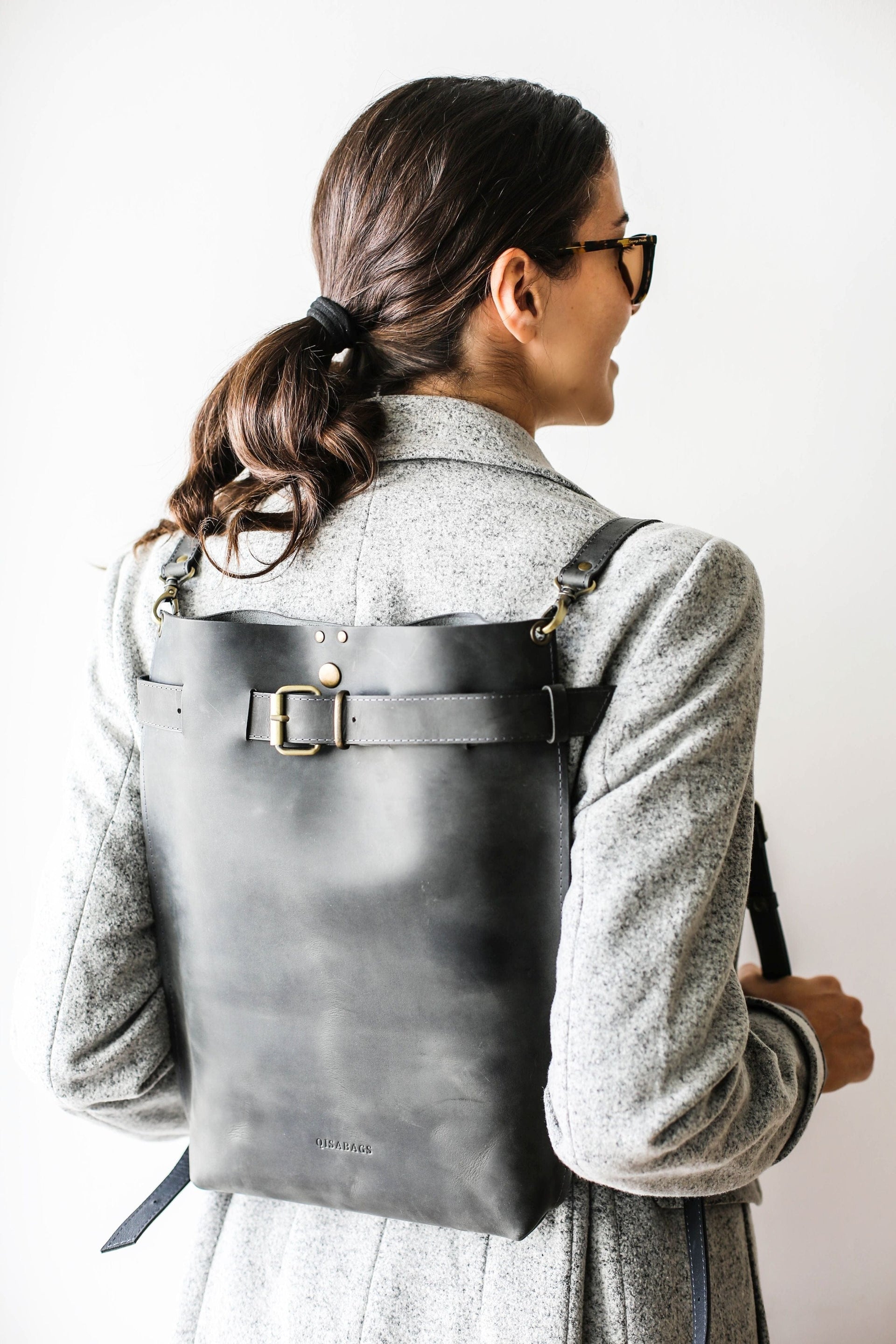 designer leather backpacks