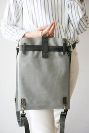 leather backpack purse womens