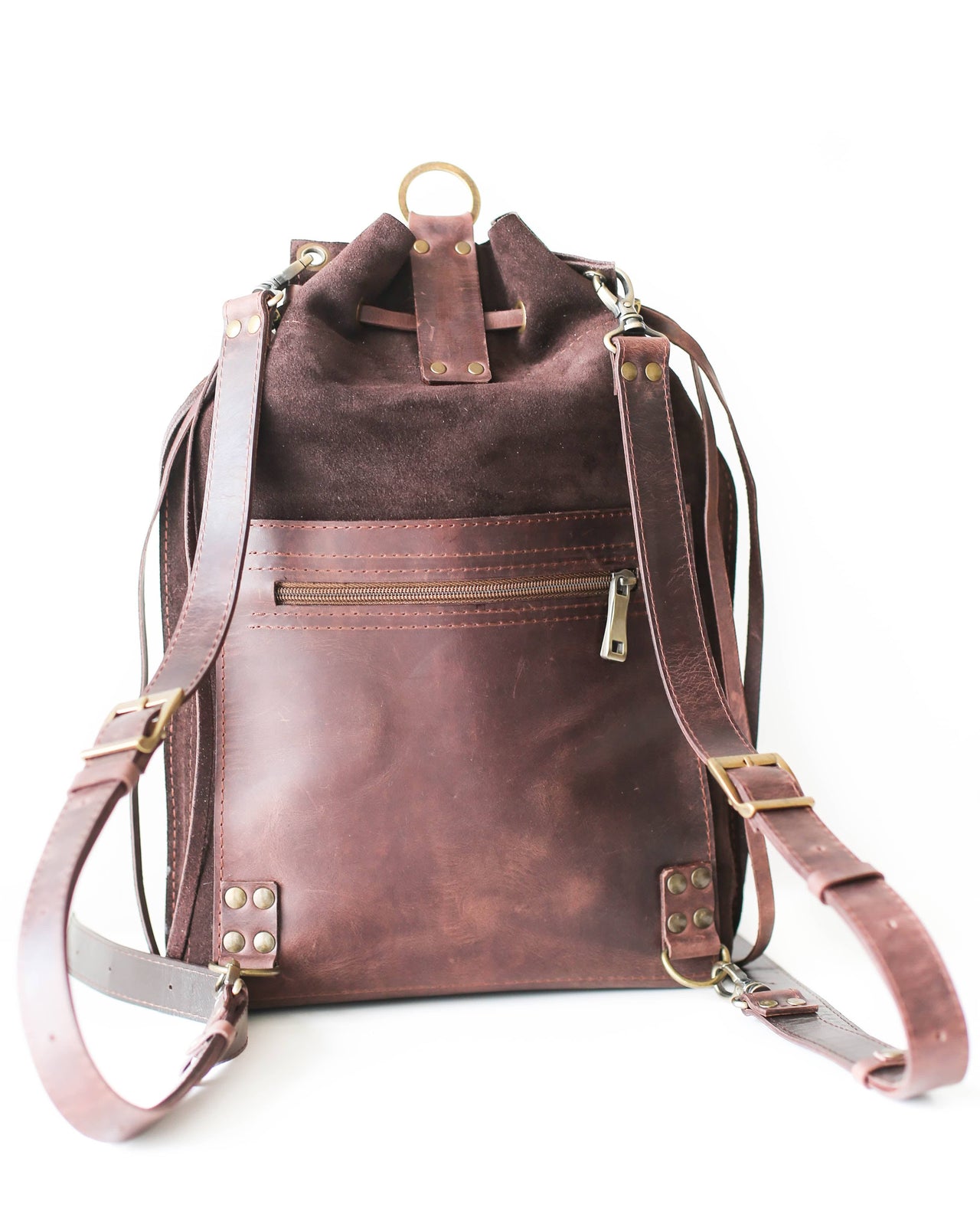 leather backpack purses
