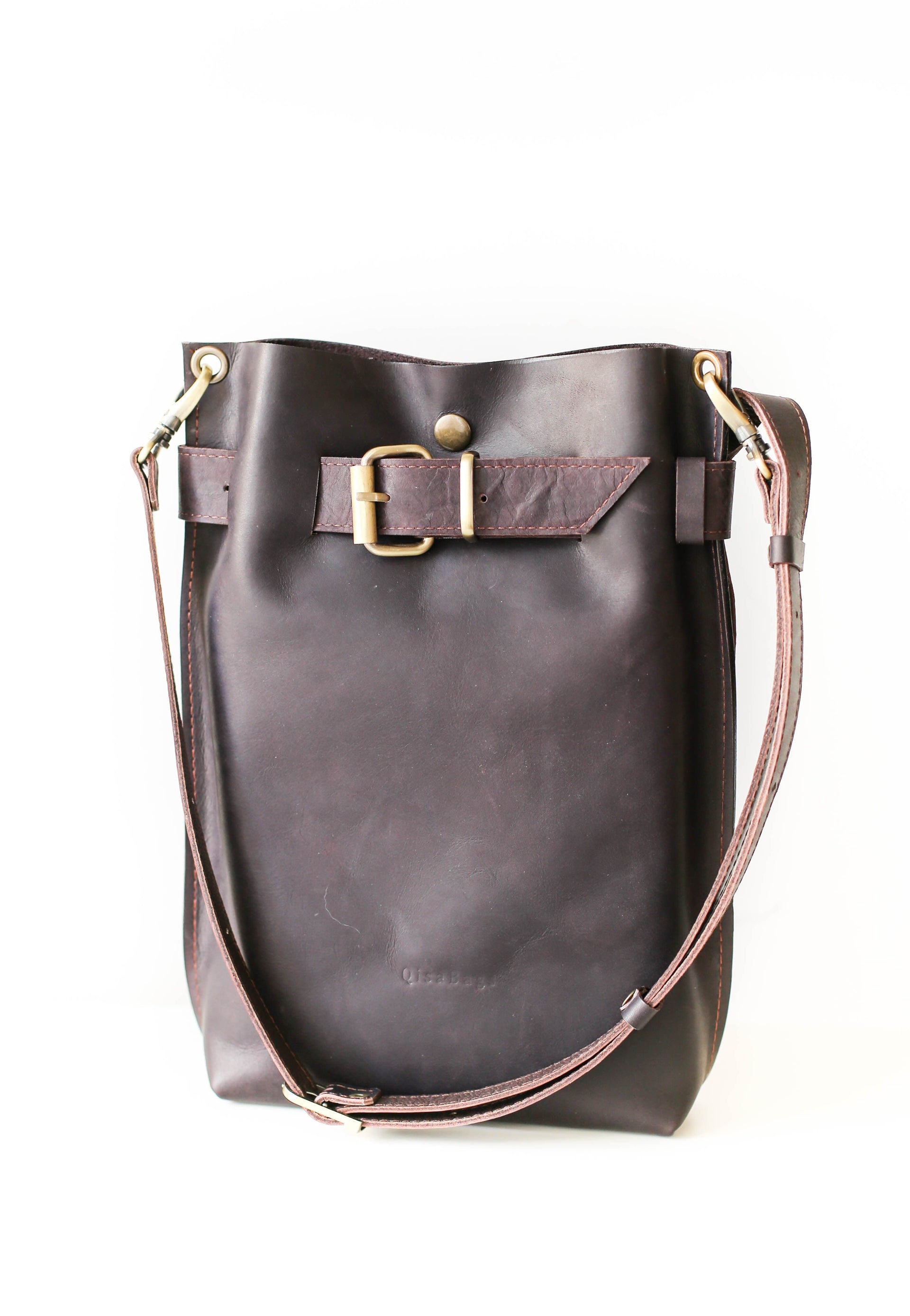 Brown Leather Cross Body