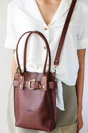 Brown Crossbody Leather Bag
