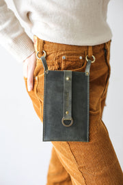 handmade small leather purse