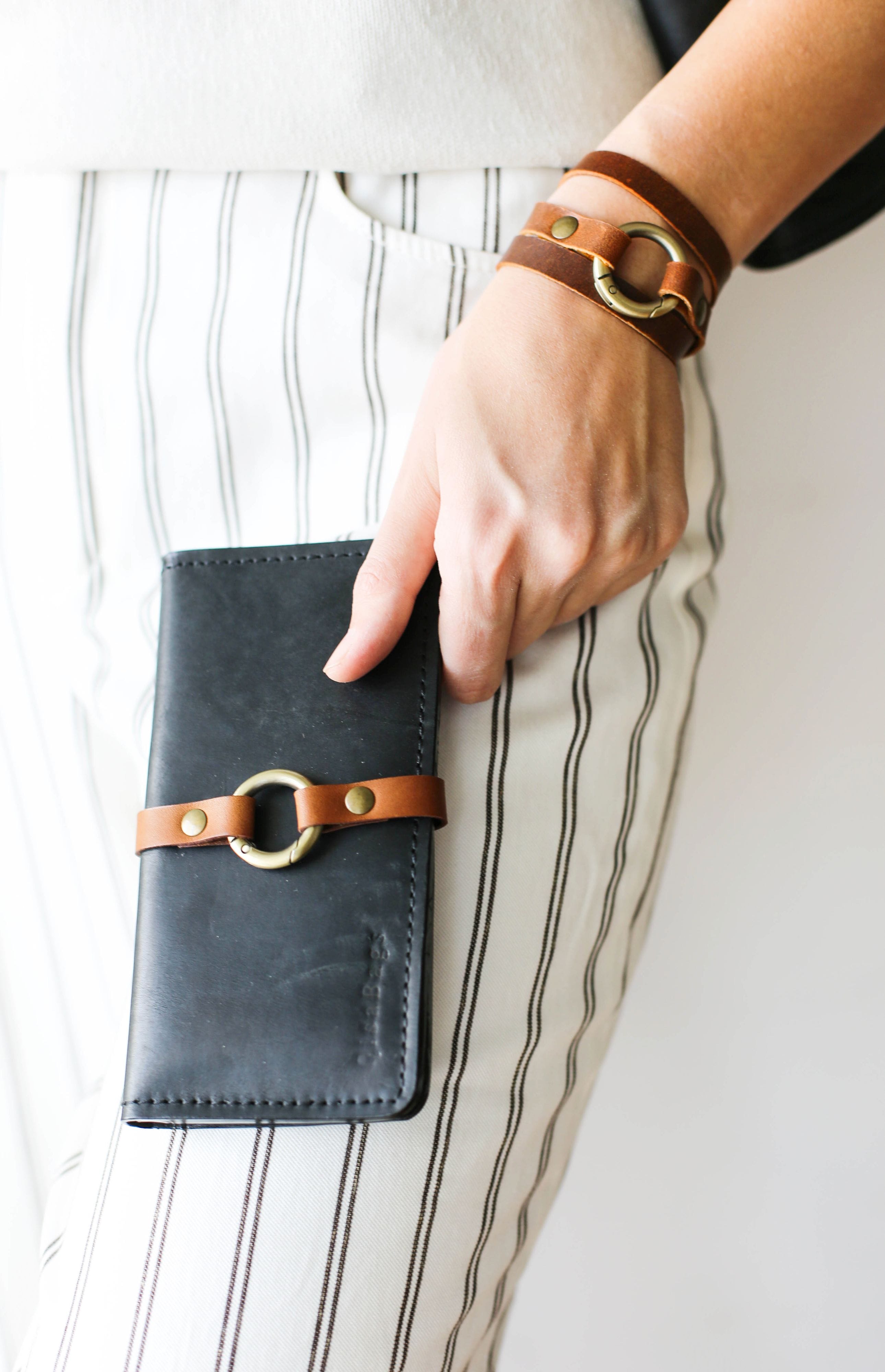 Black Leather Wallet