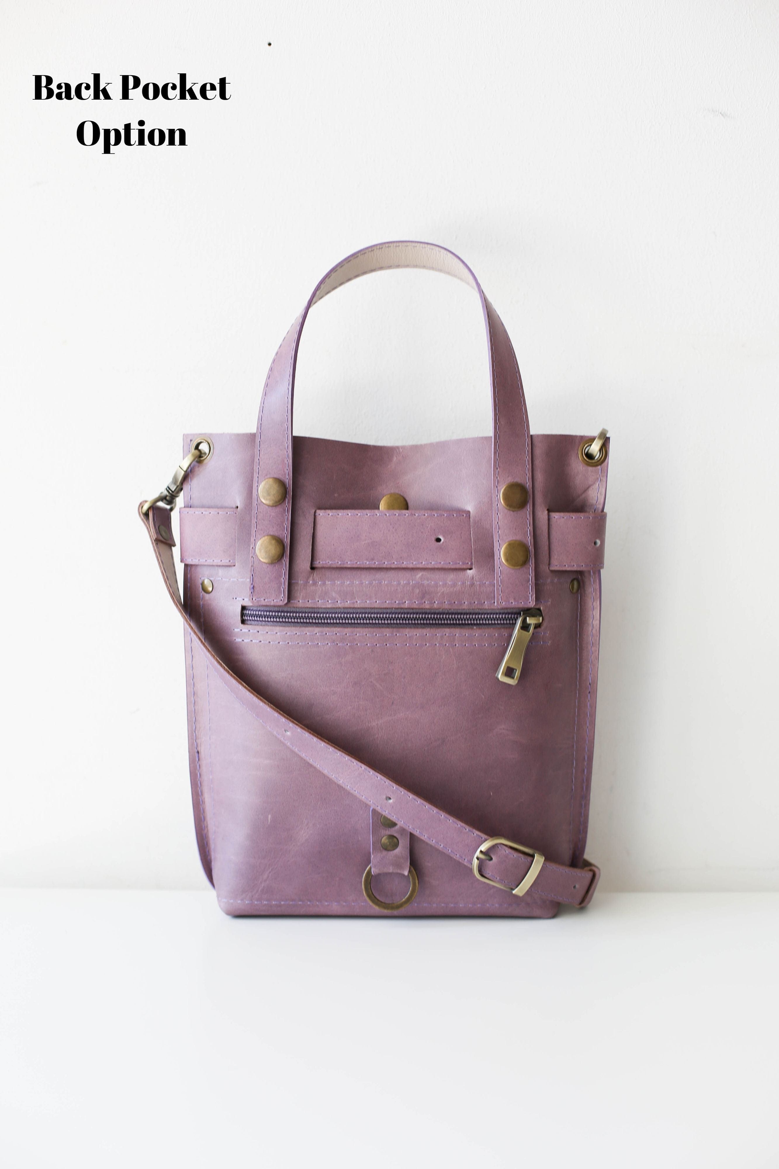 Purple mini backpack discount purse