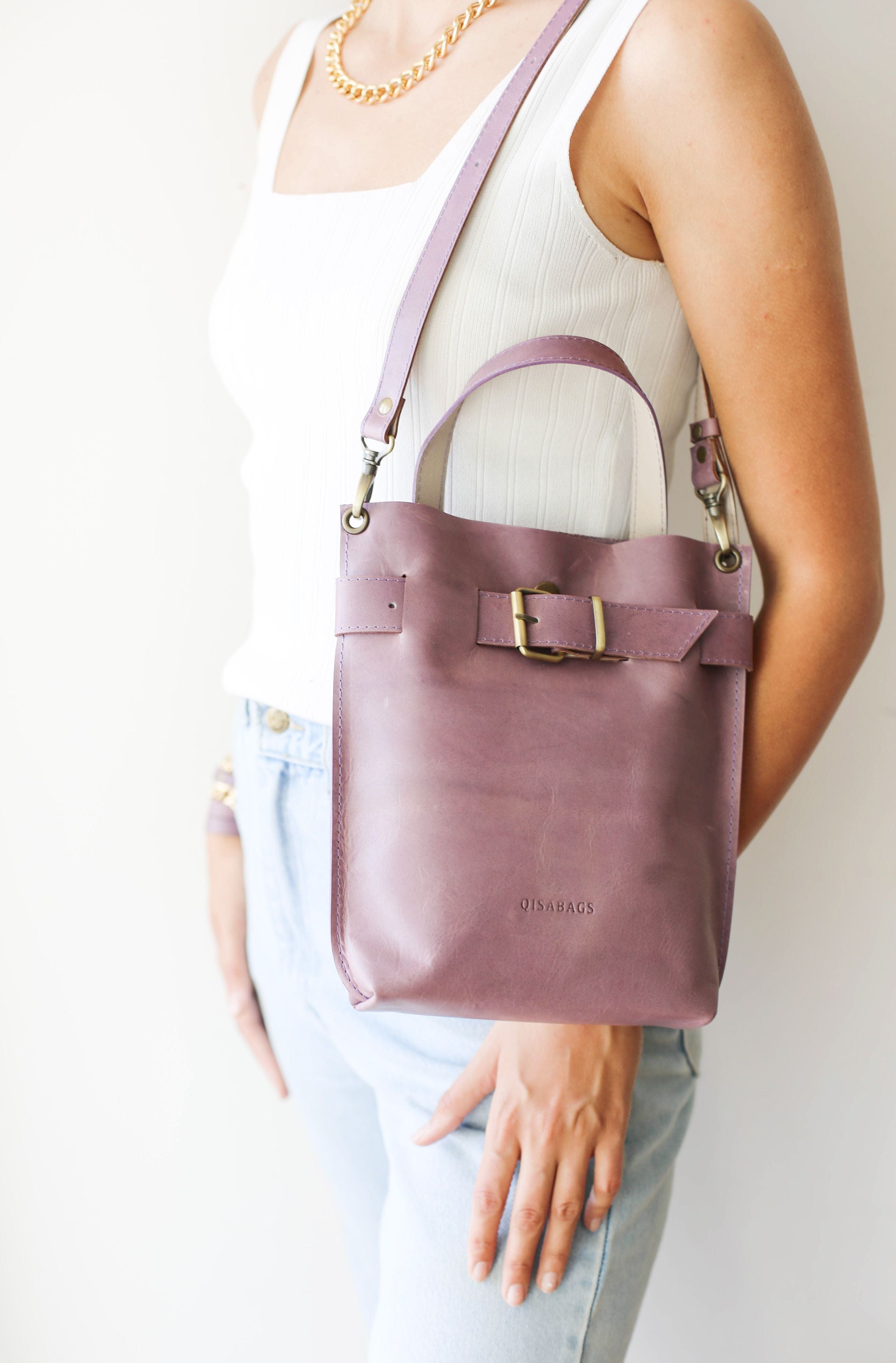 leather purse crossbody